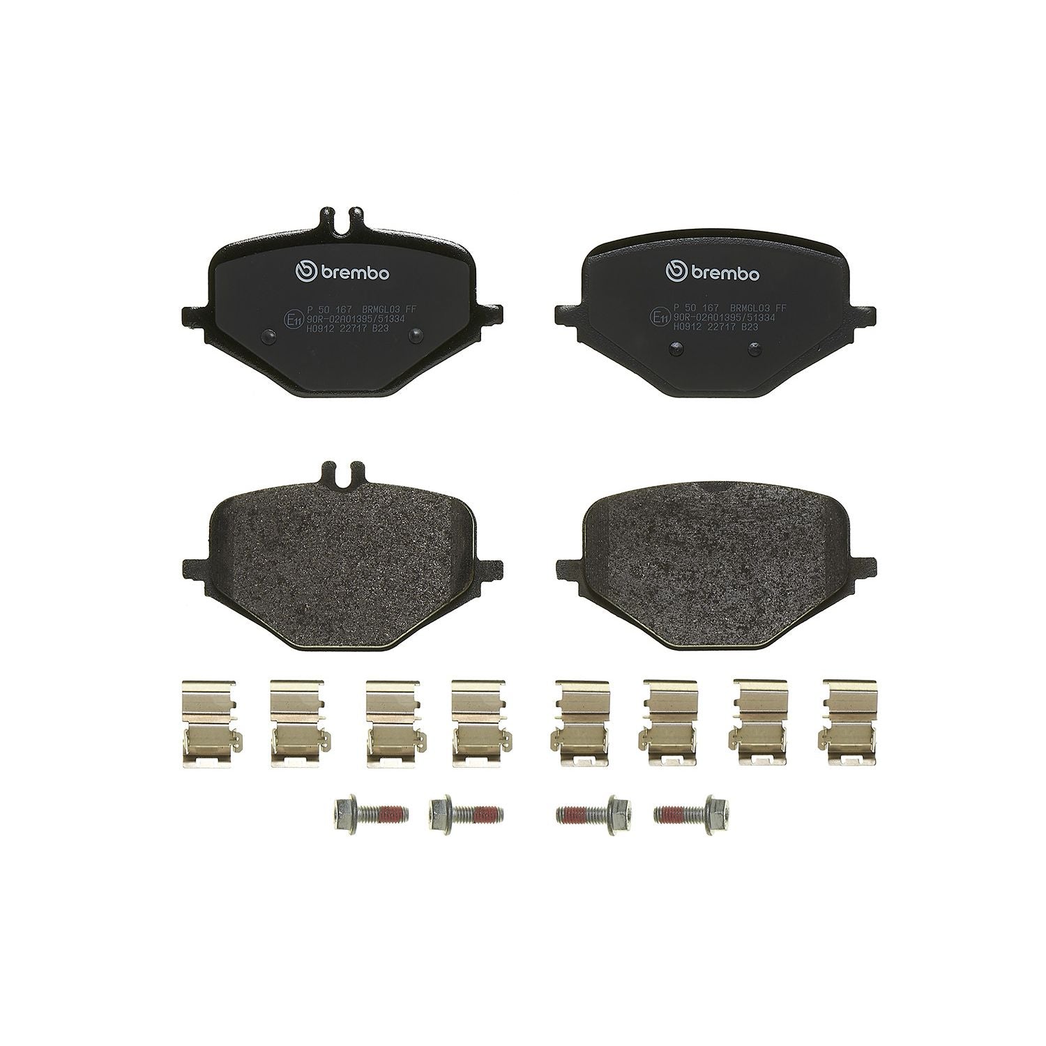 PRIME Low-Met Rear Disc Brake Pad Set - P50167_03