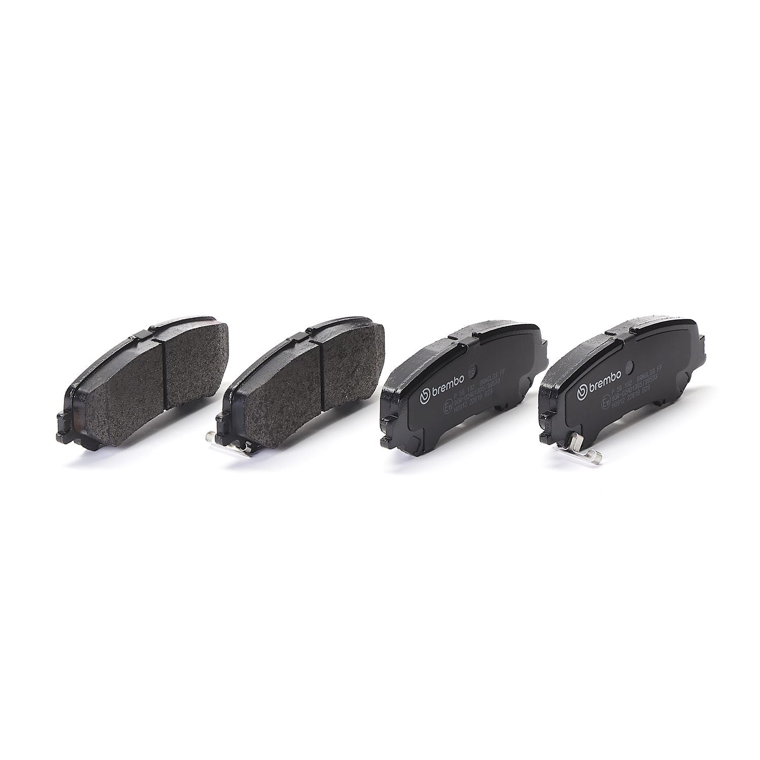 PRIME Low-Met Rear Disc Brake Pad Set - P56132_01