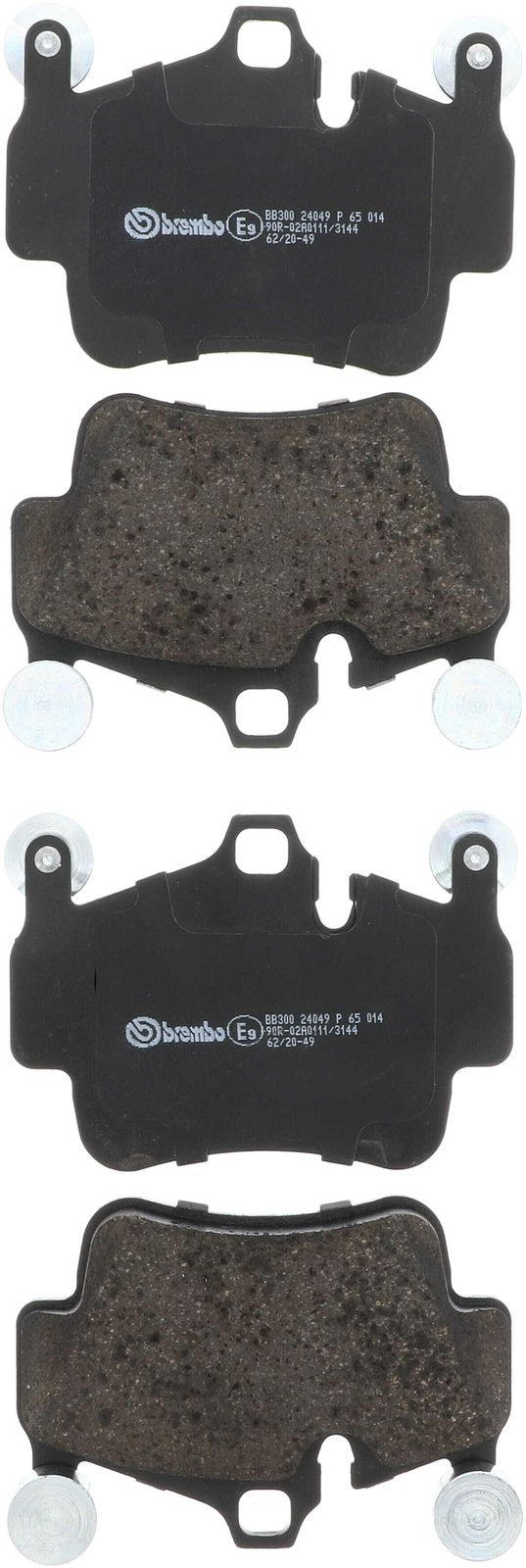 PRIME Low-Met Rear Disc Brake Pad Set - P65014_01