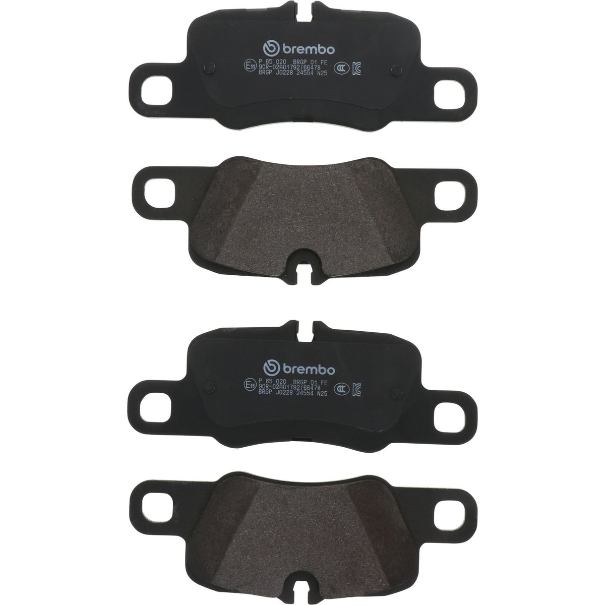PRIME Low-Met Rear Disc Brake Pad Set - P65020_05