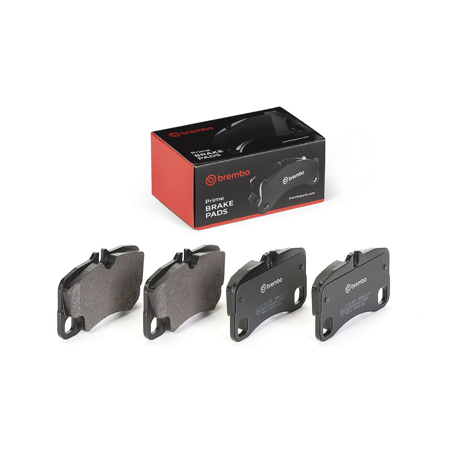 PRIME Low-Met Rear Disc Brake Pad Set - P65035_01