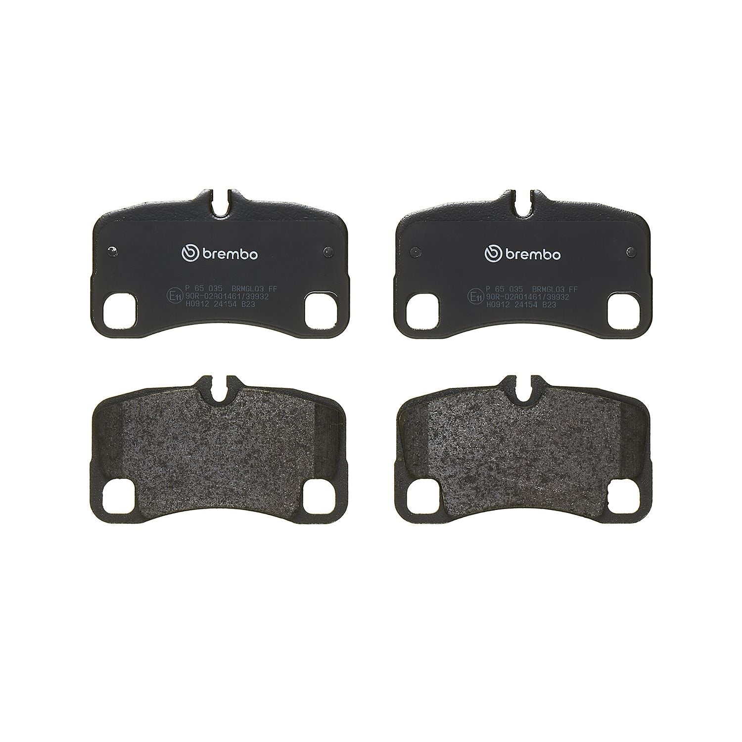 PRIME Low-Met Rear Disc Brake Pad Set - P65035_02