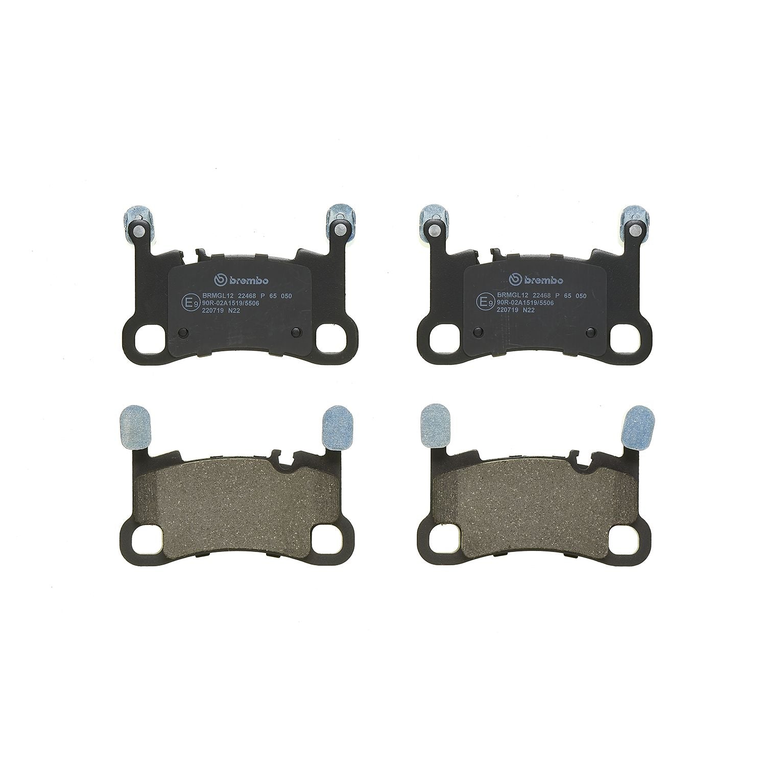 PRIME Low-Met Rear Disc Brake Pad Set - P65050_01