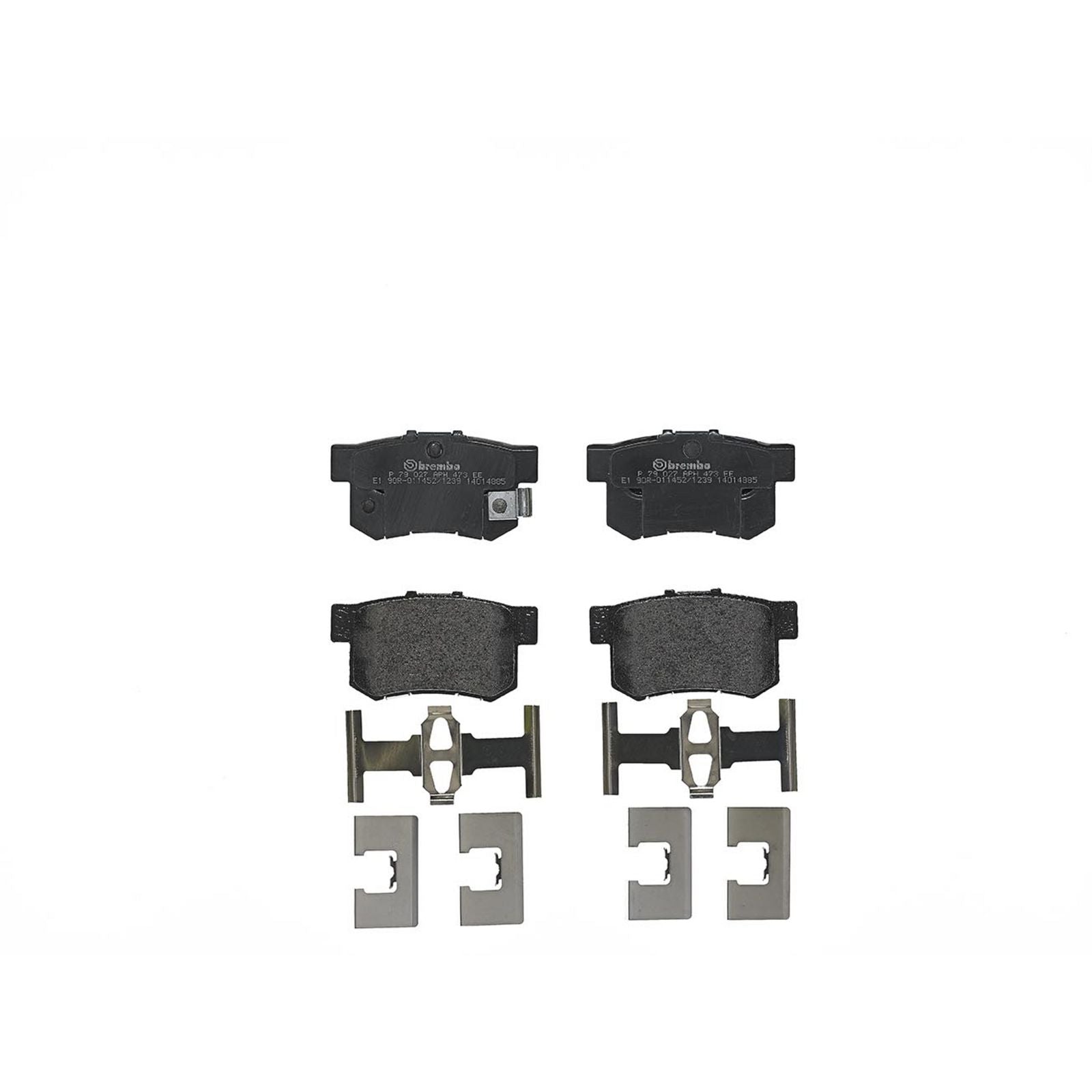 PRIME Low-Met Rear Disc Brake Pad Set - P79027_02