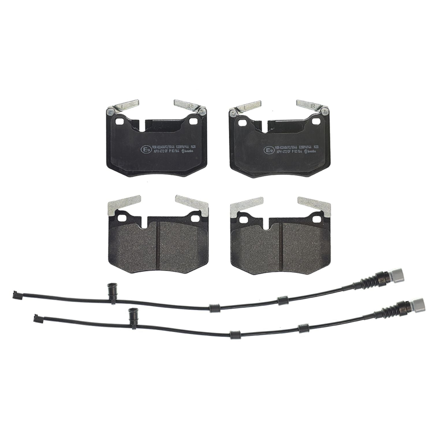 PRIME Low-Met Rear Disc Brake Pad Set - P83164_01