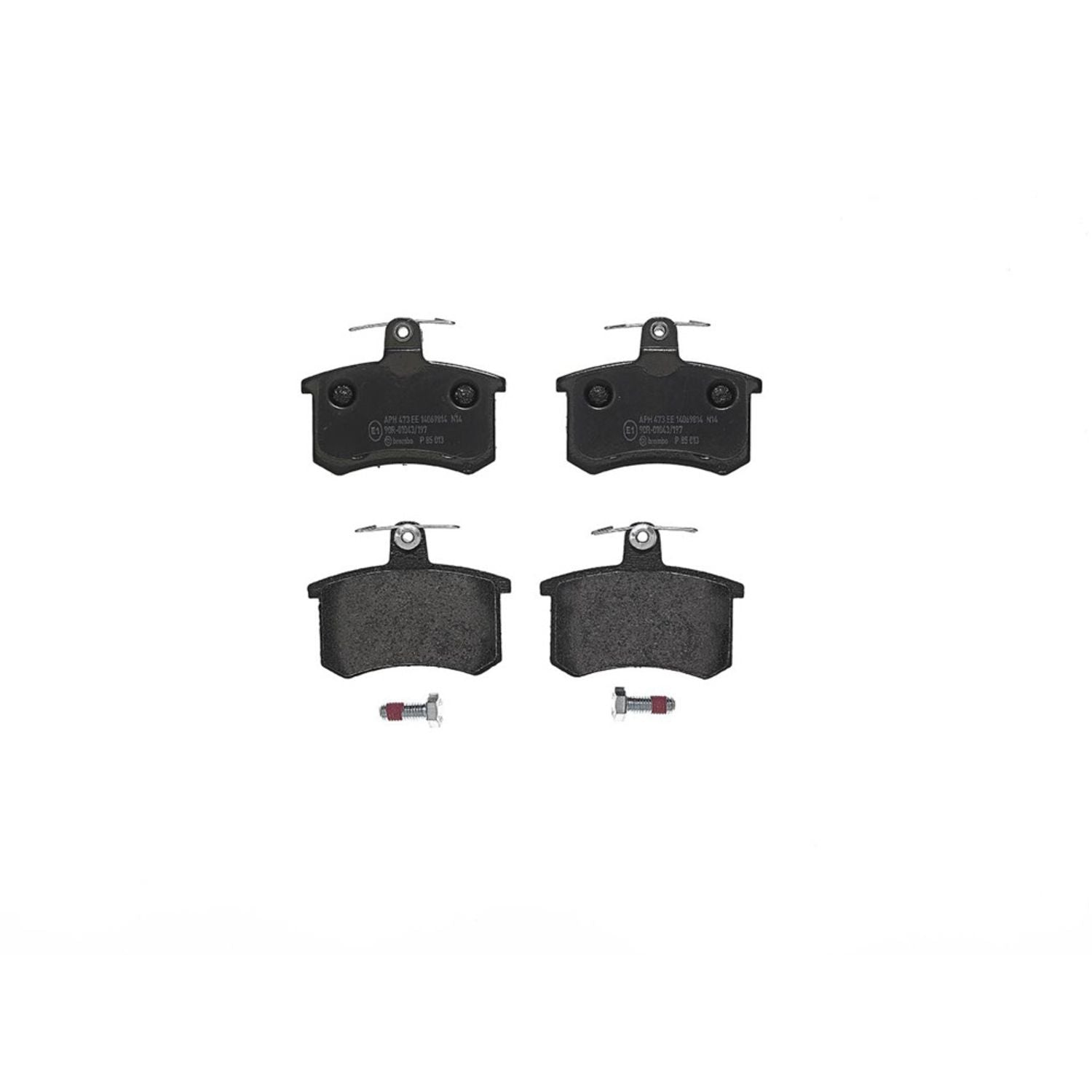 PRIME Low-Met Rear Disc Brake Pad Set - P85013_02