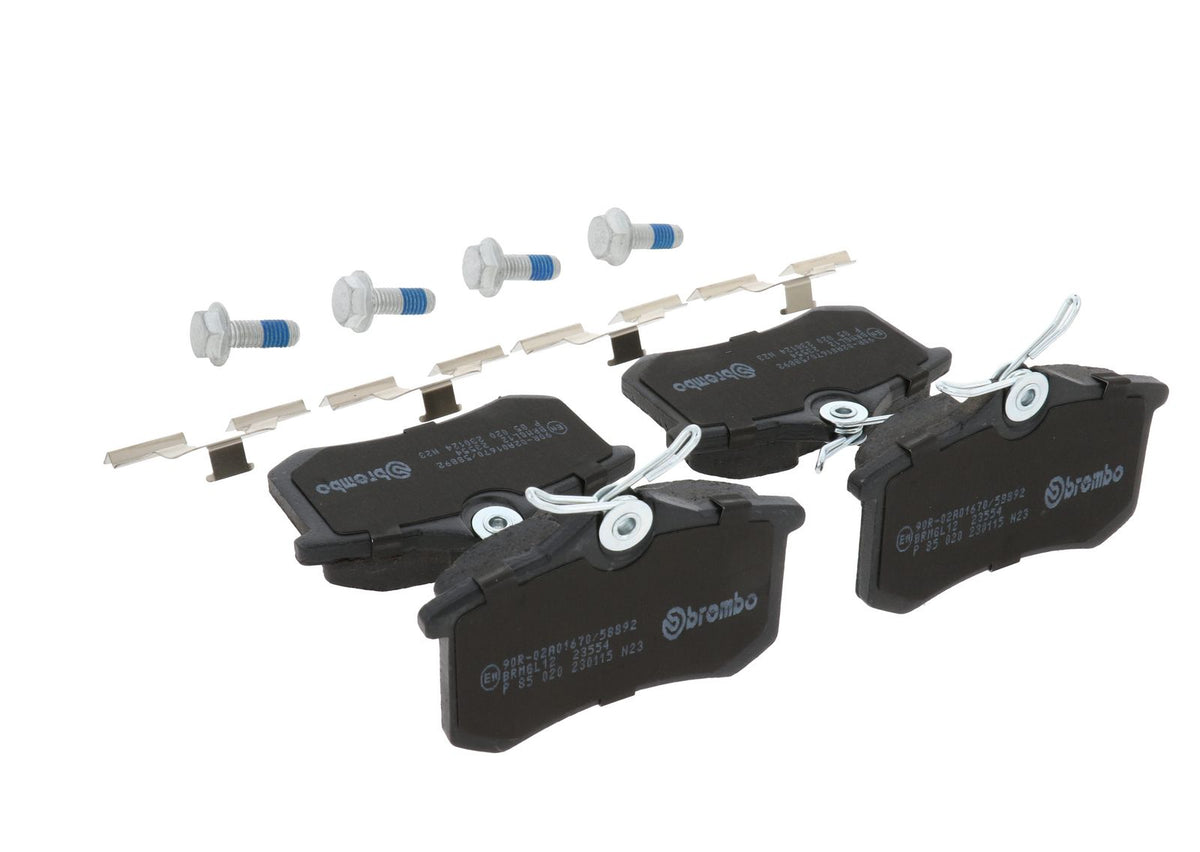 PRIME Low-Met Rear Disc Brake Pad Set - P85020_13