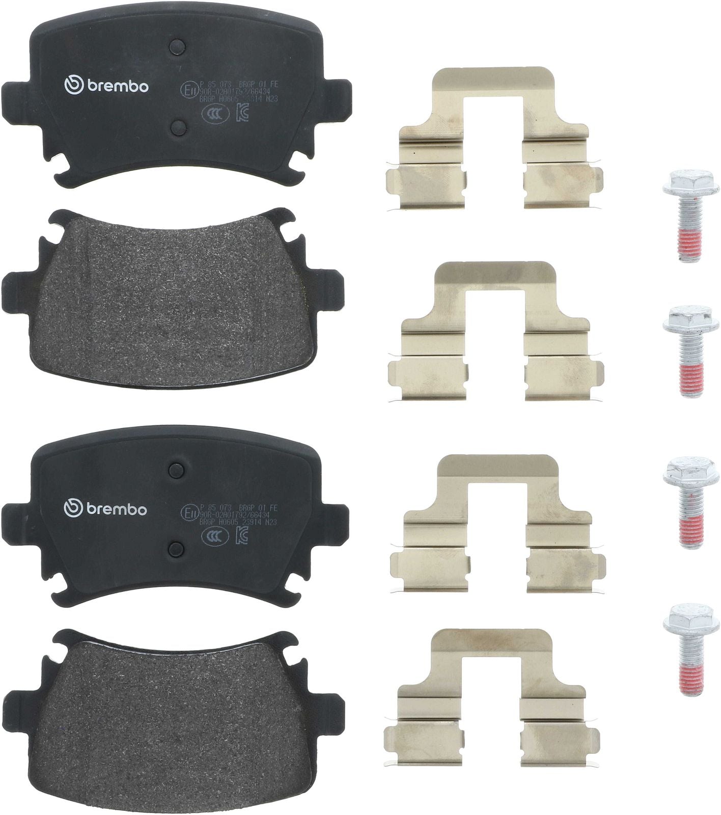 PRIME Low-Met Rear Disc Brake Pad Set - P85073_01