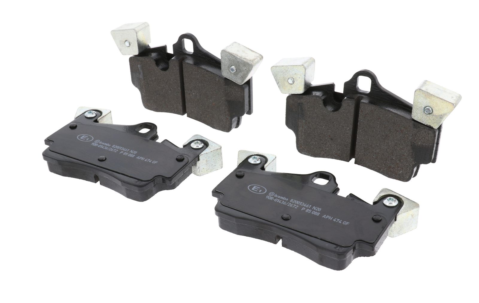 PRIME Low-Met Rear Disc Brake Pad Set - P85088_04