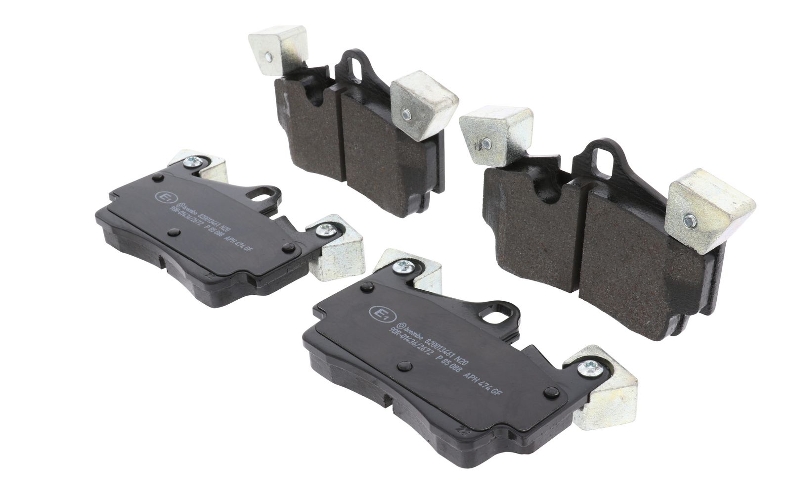 PRIME Low-Met Rear Disc Brake Pad Set - P85088_05