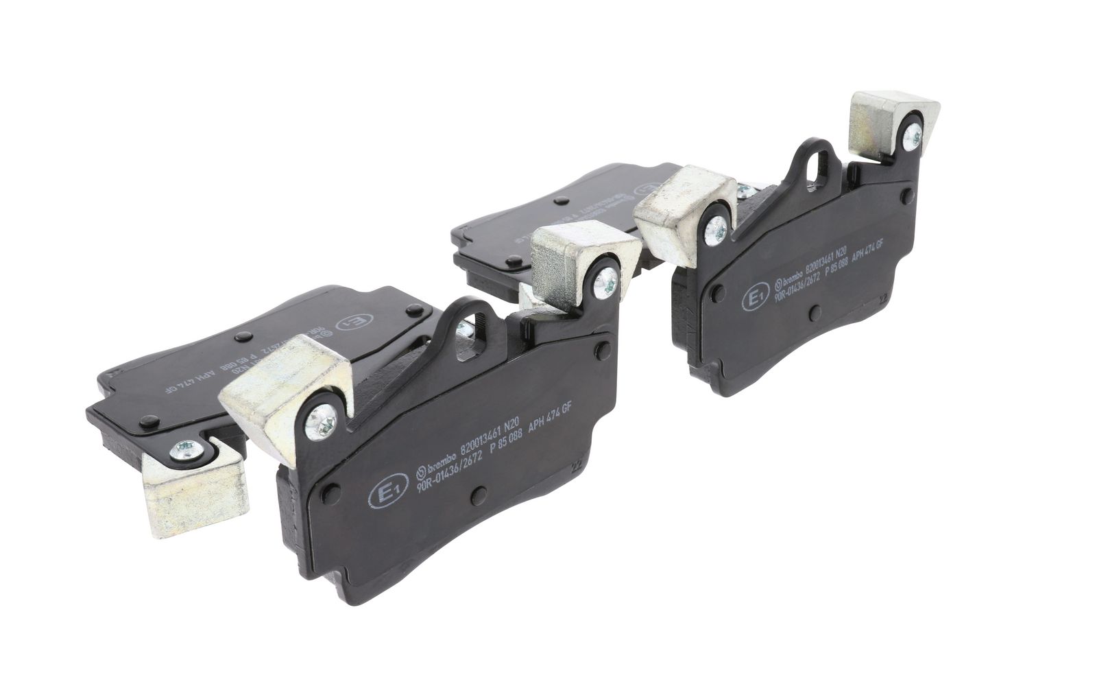 PRIME Low-Met Rear Disc Brake Pad Set - P85088_11