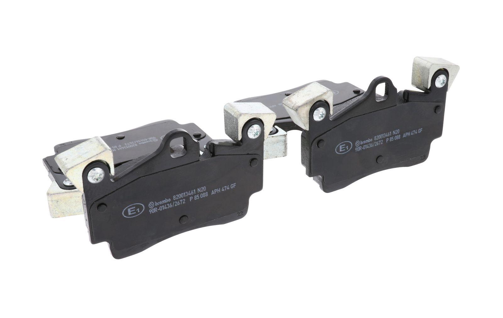 PRIME Low-Met Rear Disc Brake Pad Set - P85088_12
