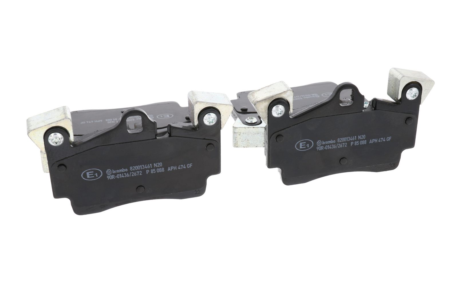 PRIME Low-Met Rear Disc Brake Pad Set - P85088_13
