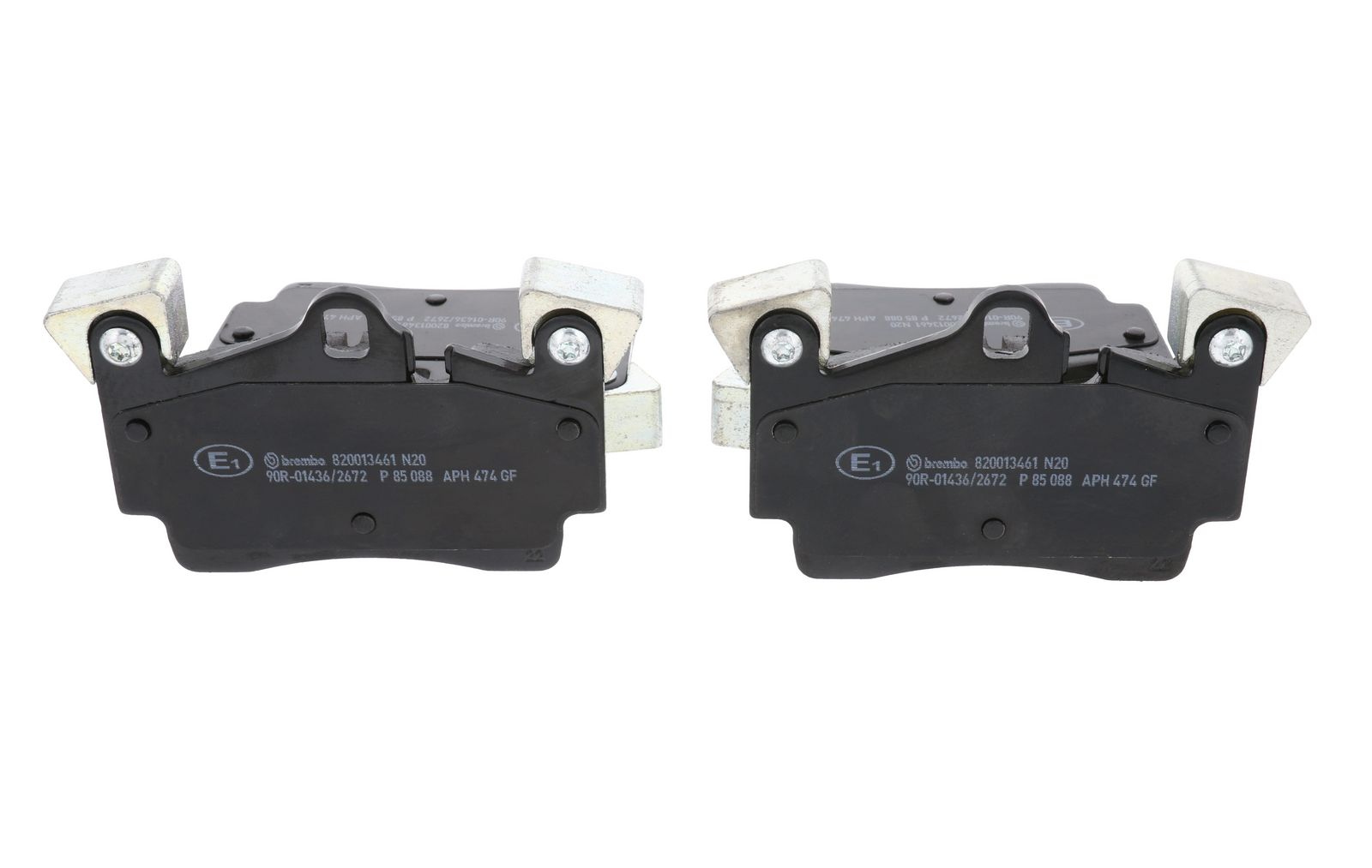 PRIME Low-Met Rear Disc Brake Pad Set - P85088_14