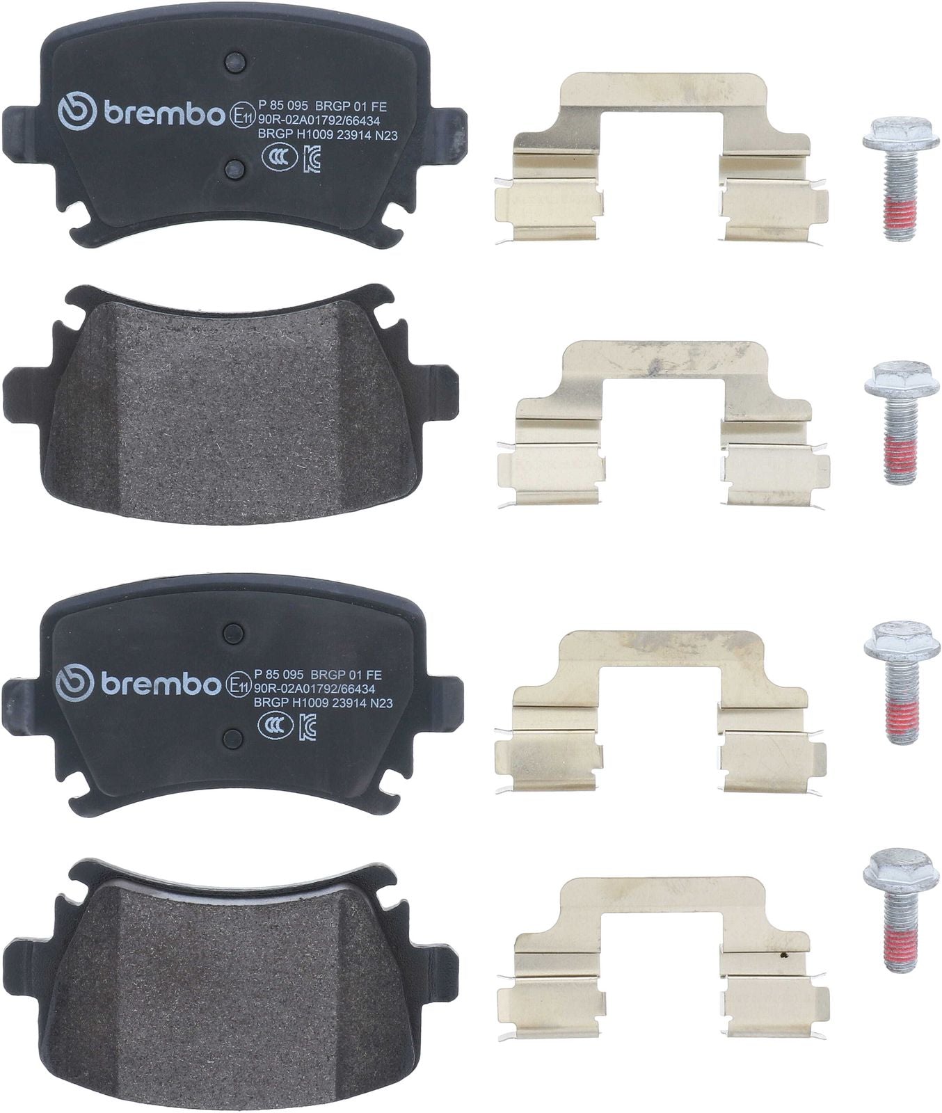 PRIME Low-Met Rear Disc Brake Pad Set - P85095_01