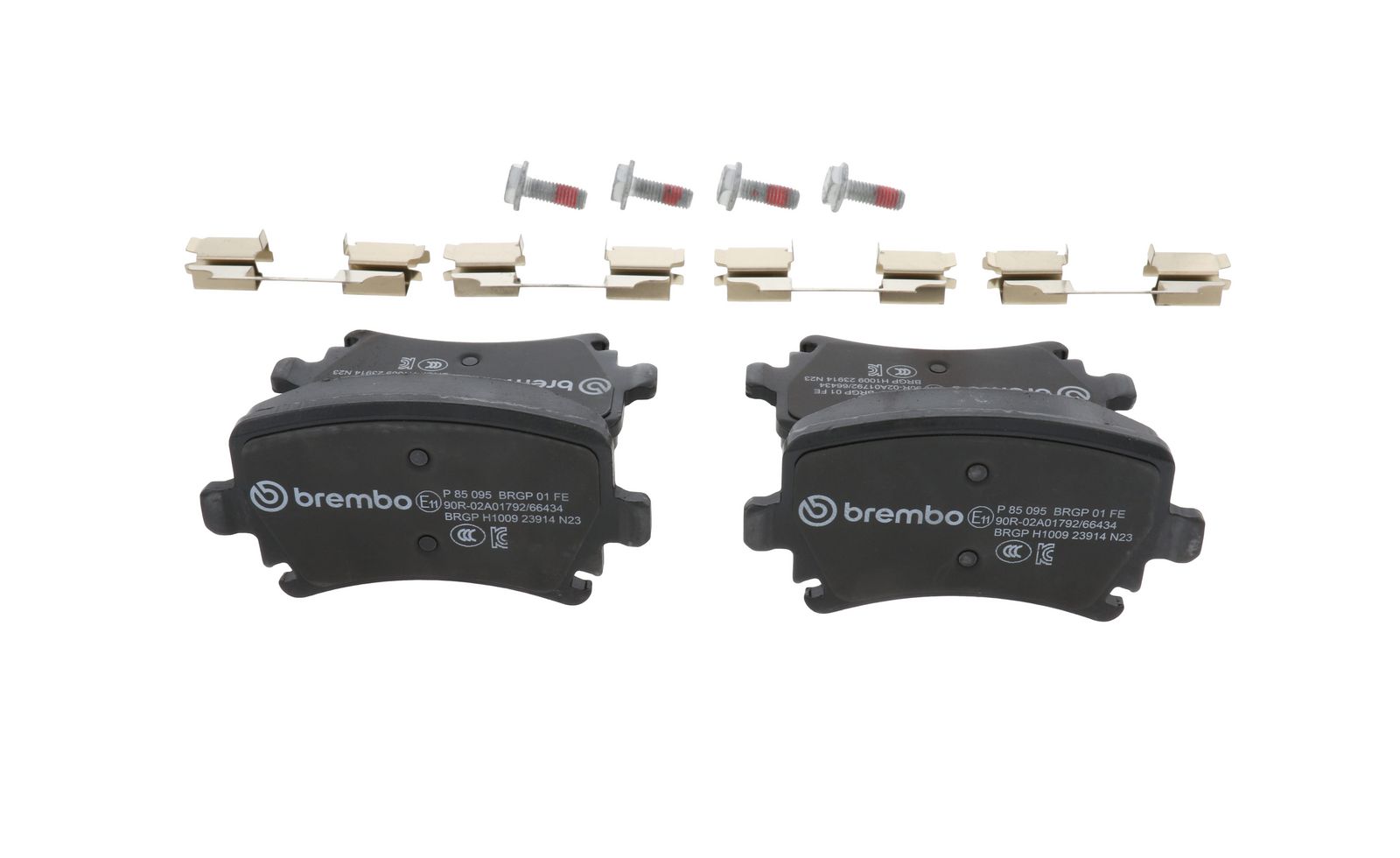 PRIME Low-Met Rear Disc Brake Pad Set - P85095_14