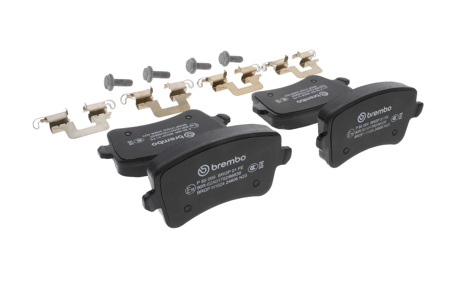 PRIME Low-Met Rear Disc Brake Pad Set - P85099_13