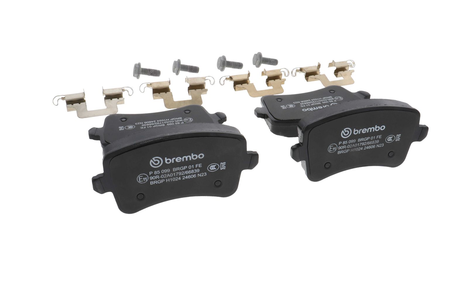 PRIME Low-Met Rear Disc Brake Pad Set - P85099_14