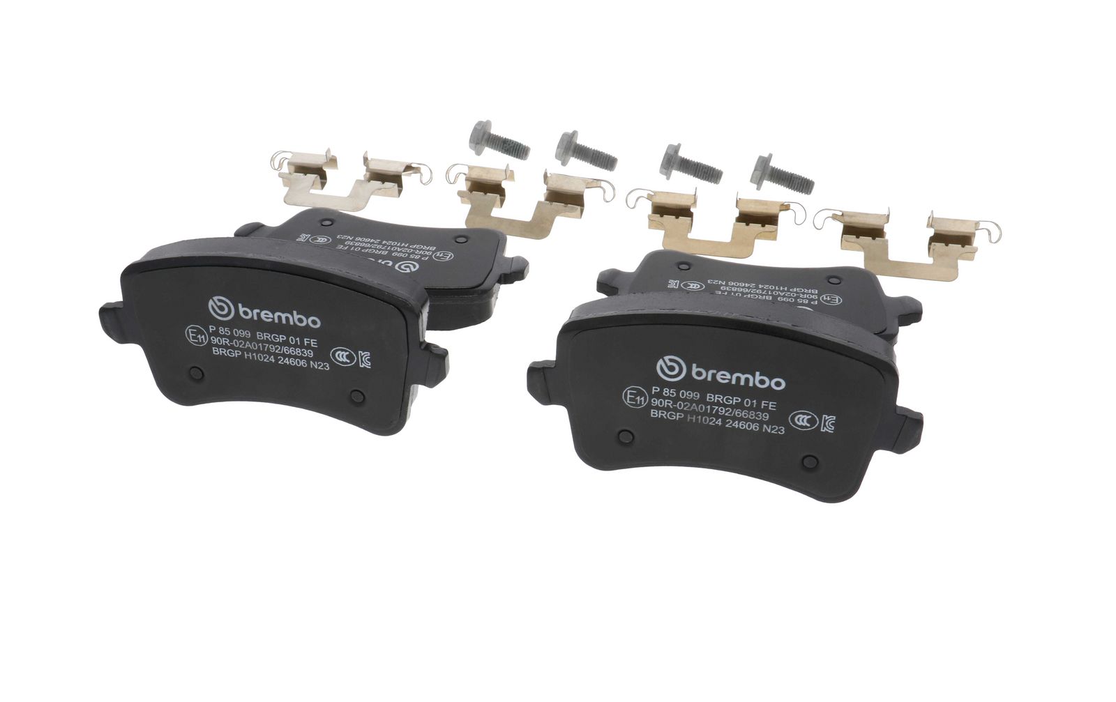 PRIME Low-Met Rear Disc Brake Pad Set - P85099_16