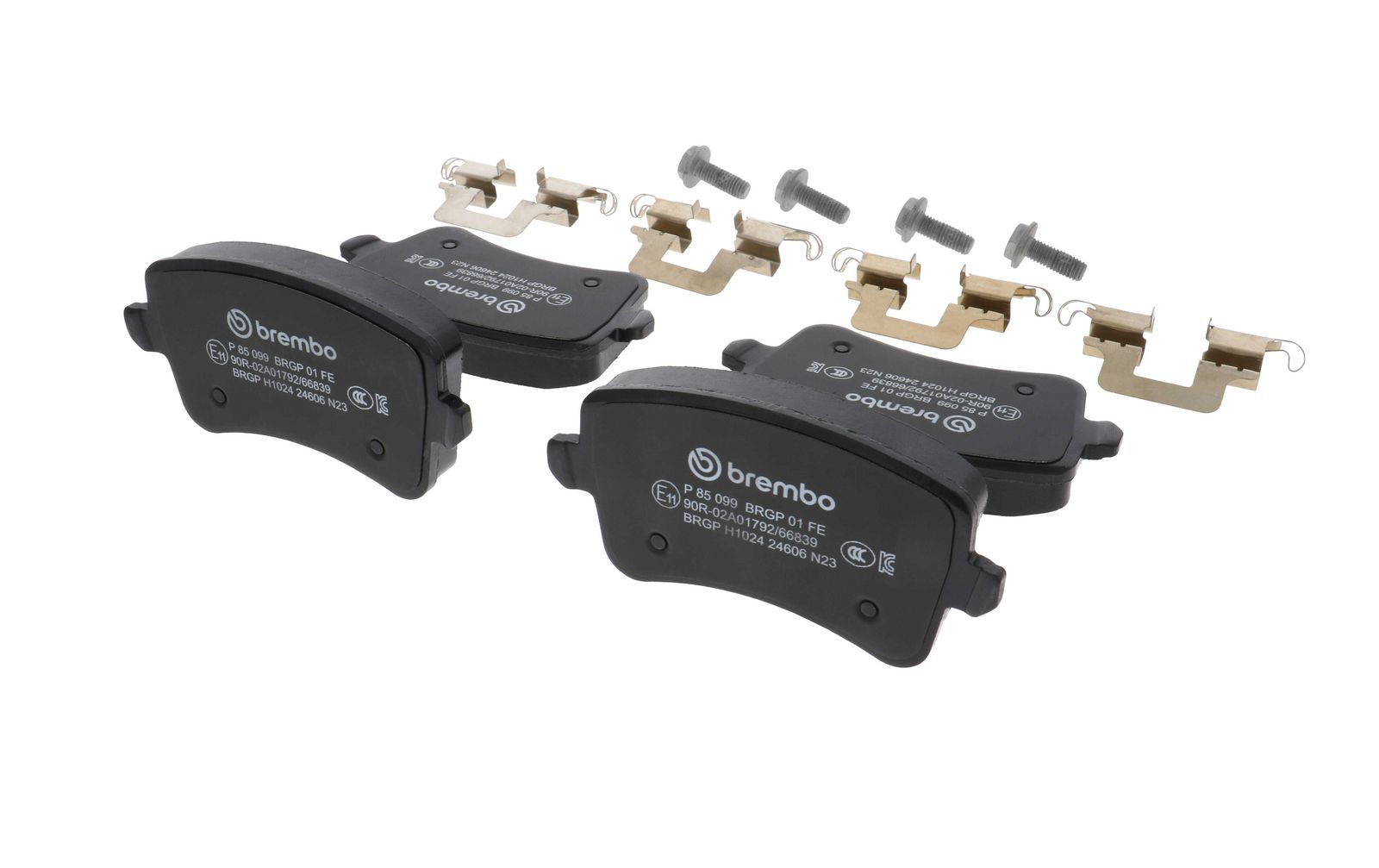 PRIME Low-Met Rear Disc Brake Pad Set - P85099_17