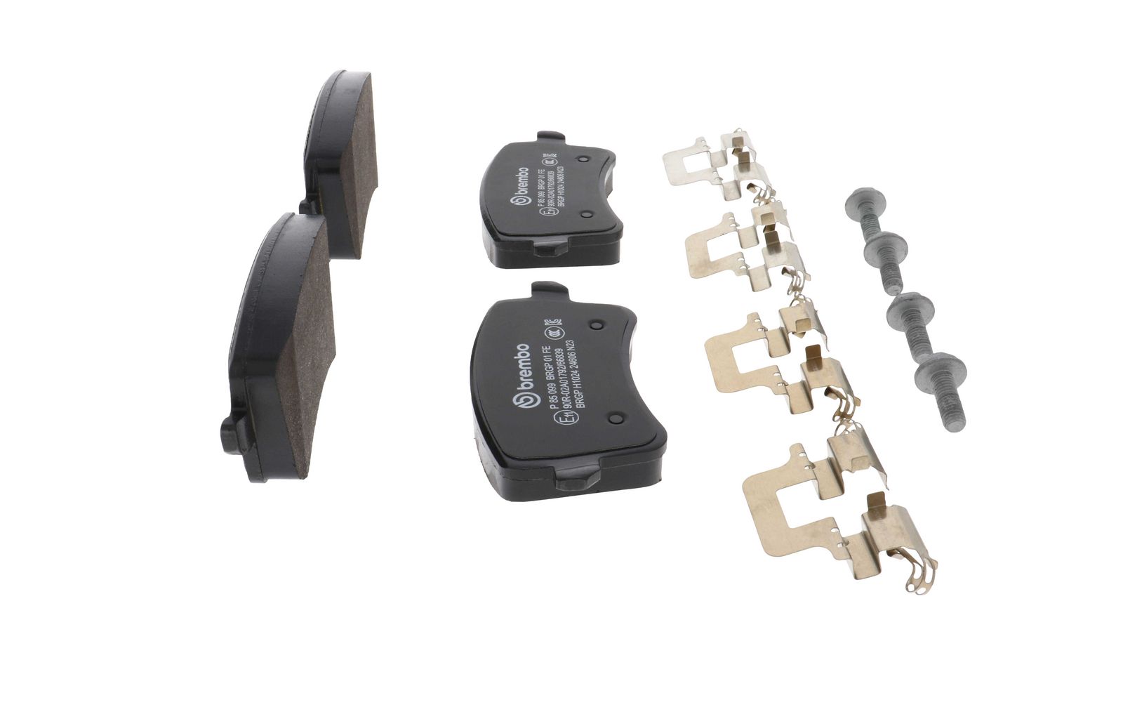 PRIME Low-Met Rear Disc Brake Pad Set - P85099_21