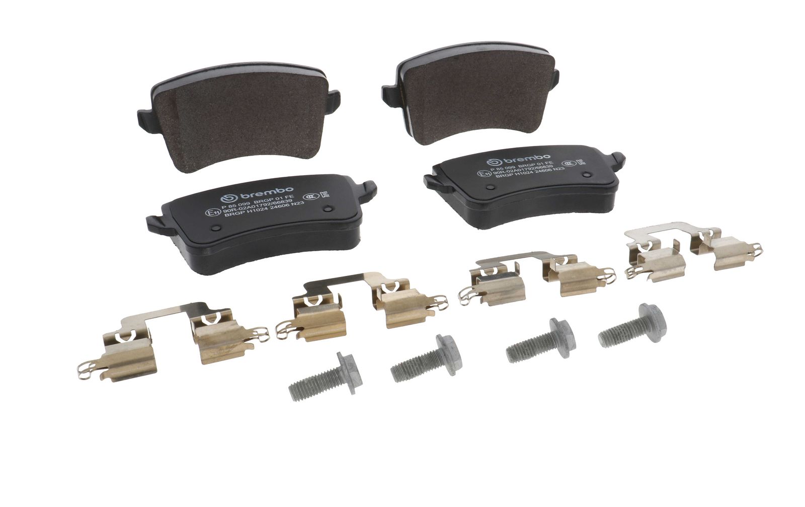 PRIME Low-Met Rear Disc Brake Pad Set - P85099_26