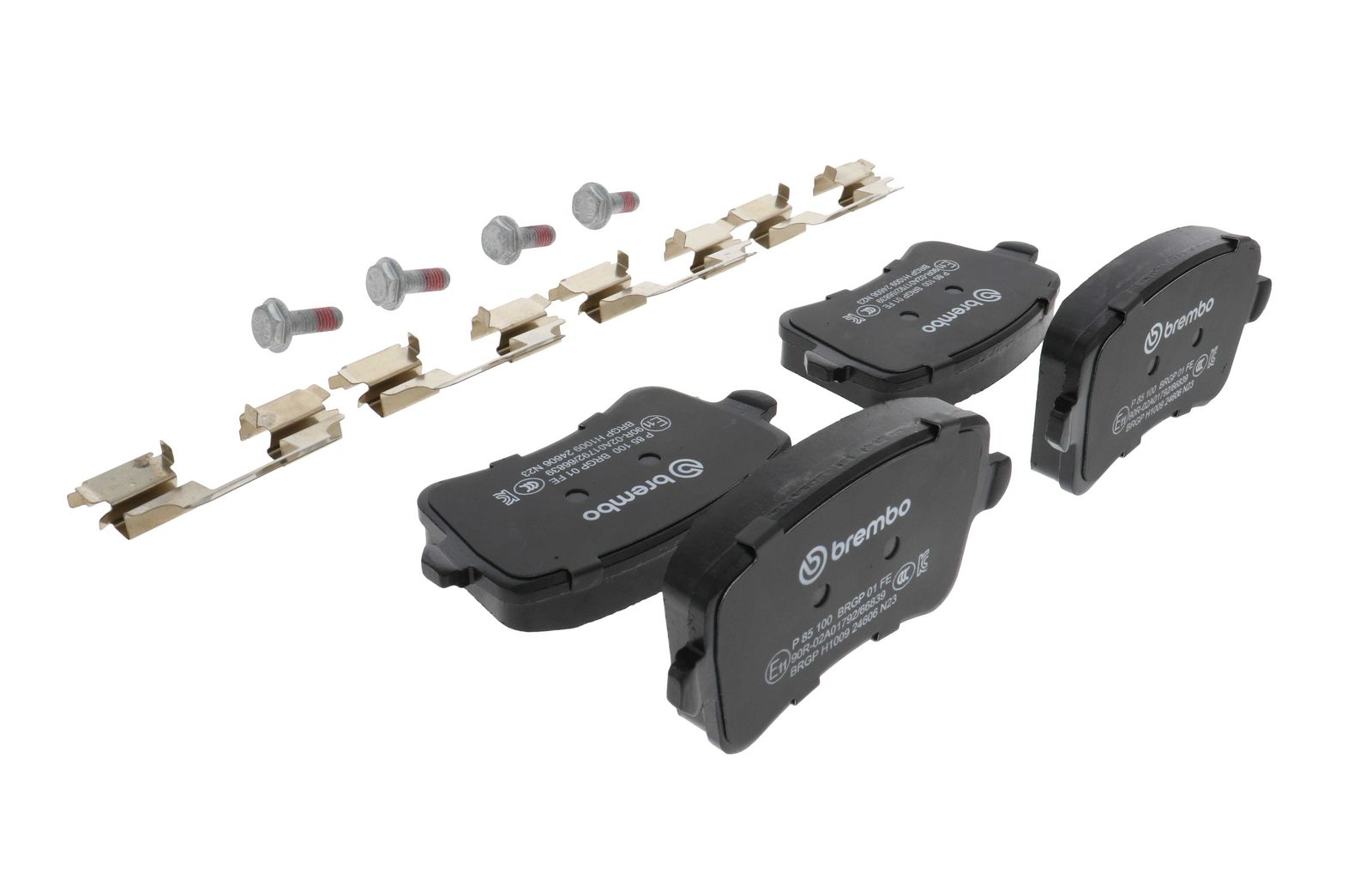 PRIME Low-Met Rear Disc Brake Pad Set - P85100_12