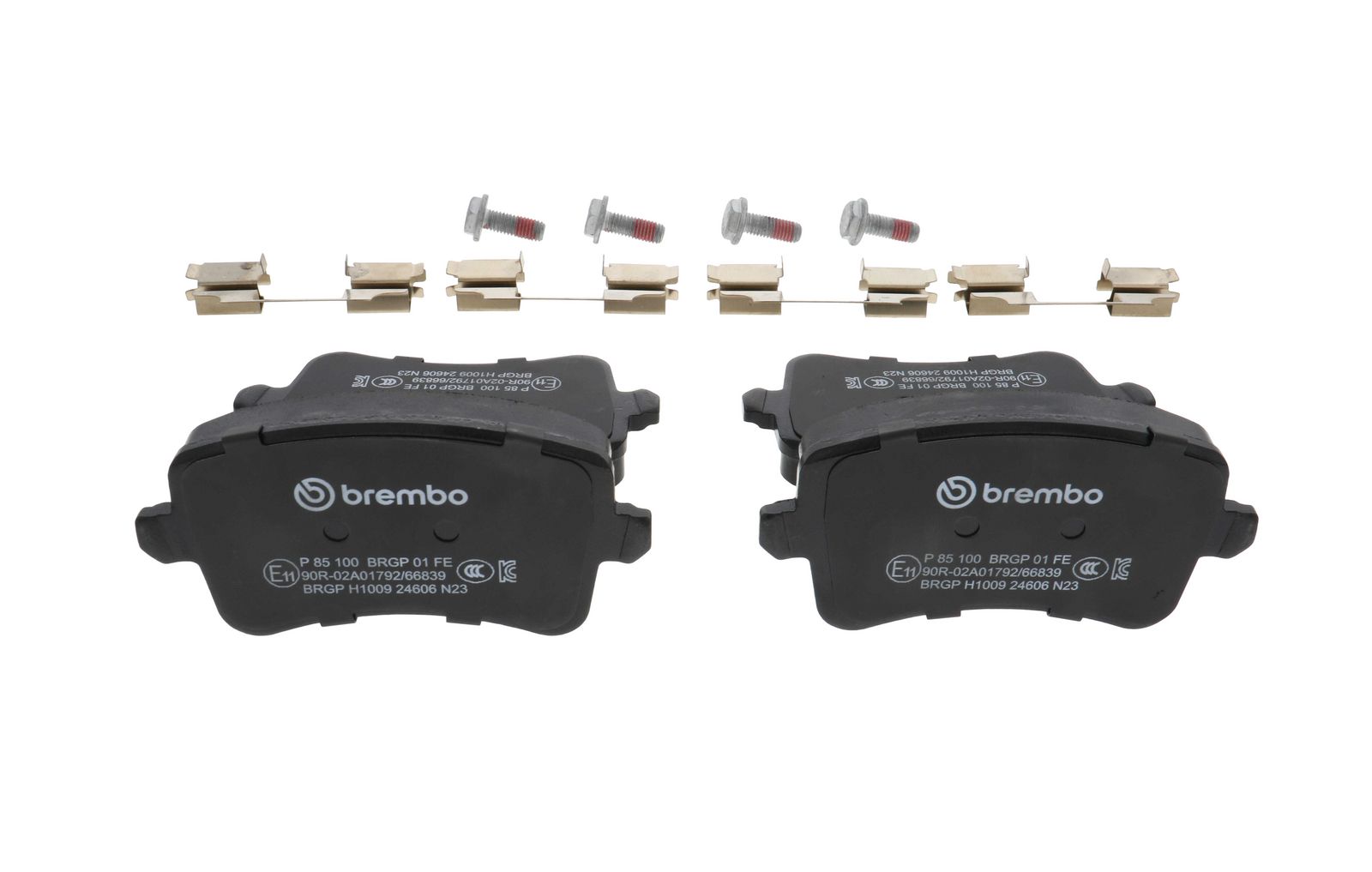 PRIME Low-Met Rear Disc Brake Pad Set - P85100_15