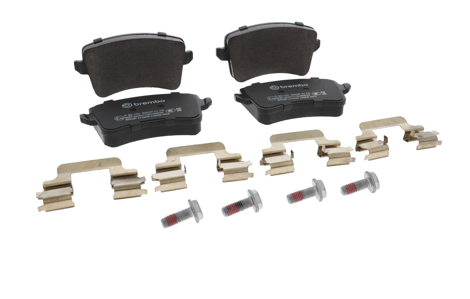 PRIME Low-Met Rear Disc Brake Pad Set - P85100_26