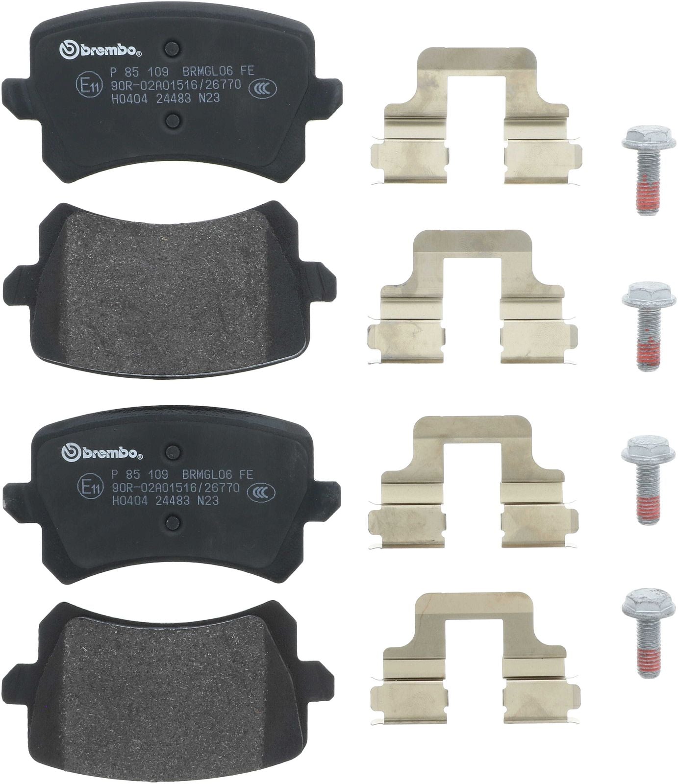 PRIME Low-Met Rear Disc Brake Pad Set - P85109_01