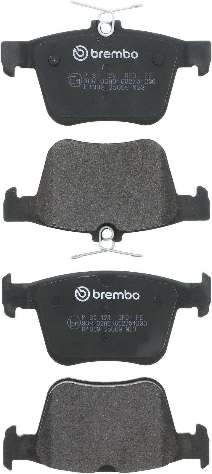 PRIME Low-Met Rear Disc Brake Pad Set - P85124_01