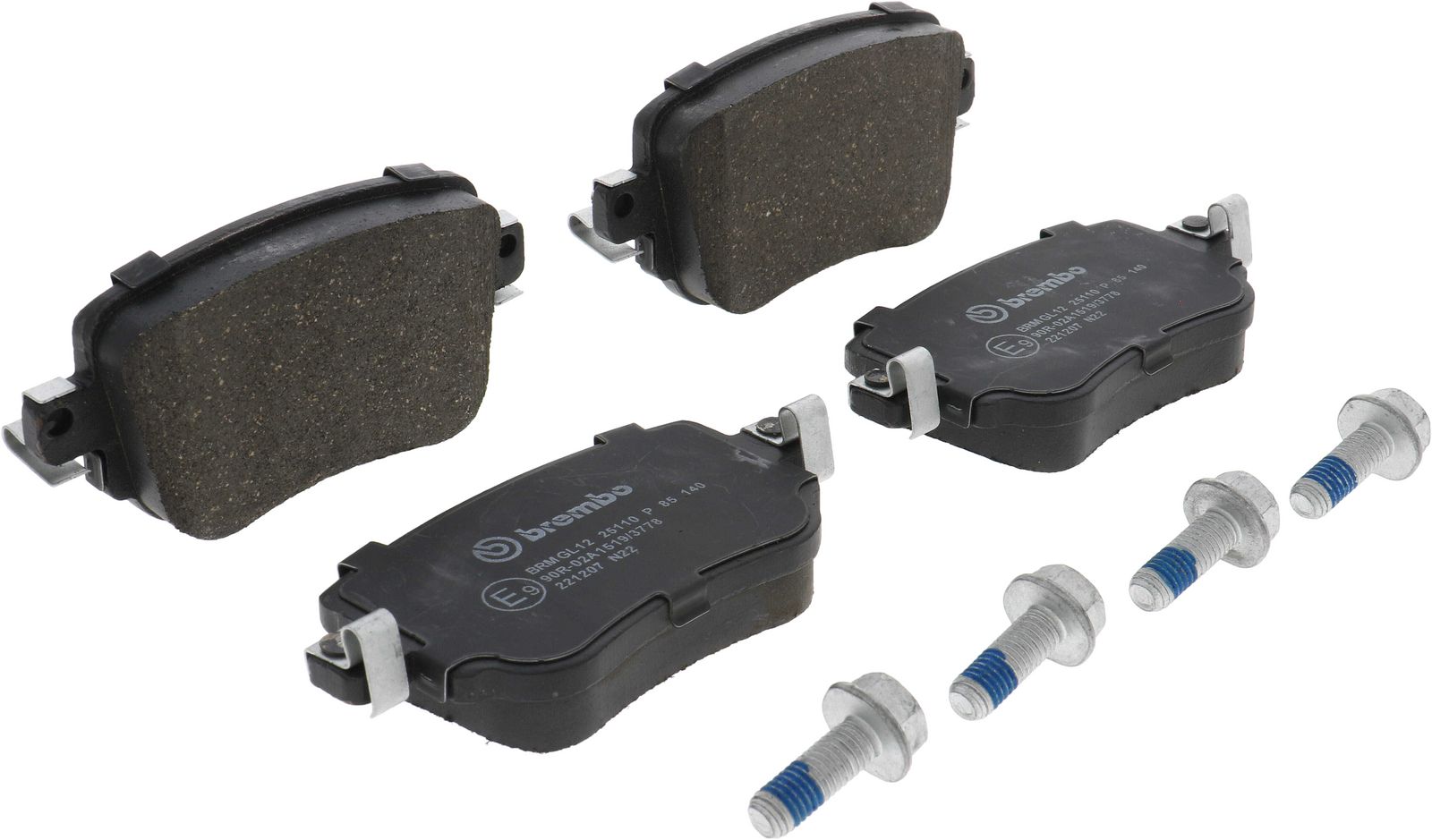 PRIME Low-Met Rear Disc Brake Pad Set - P85140_02