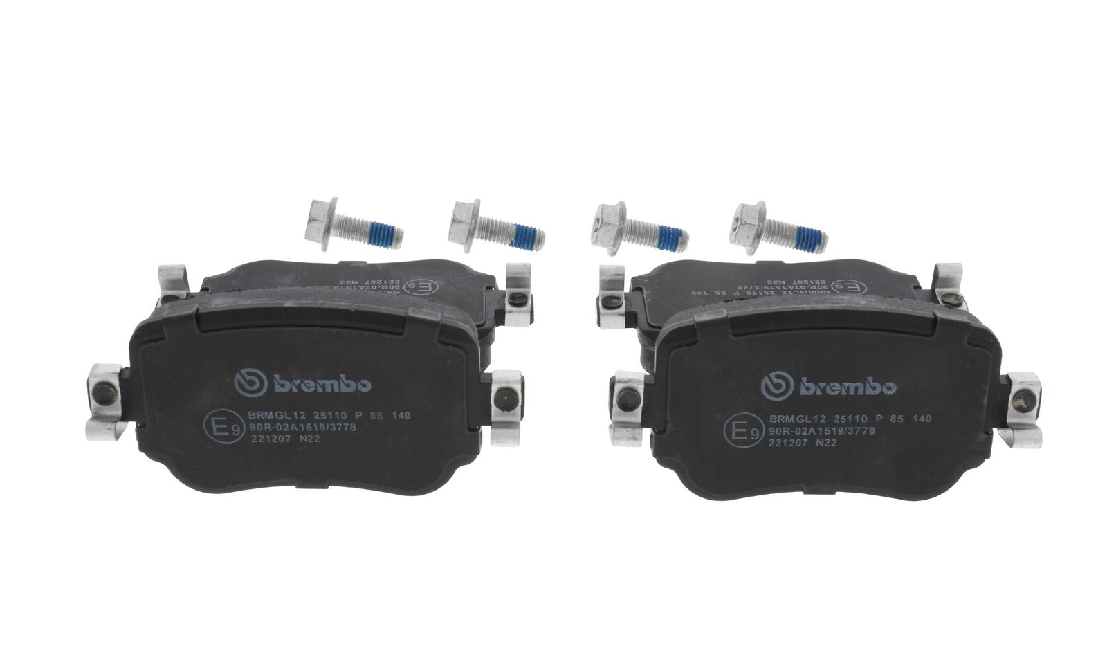 PRIME Low-Met Rear Disc Brake Pad Set - P85140_14