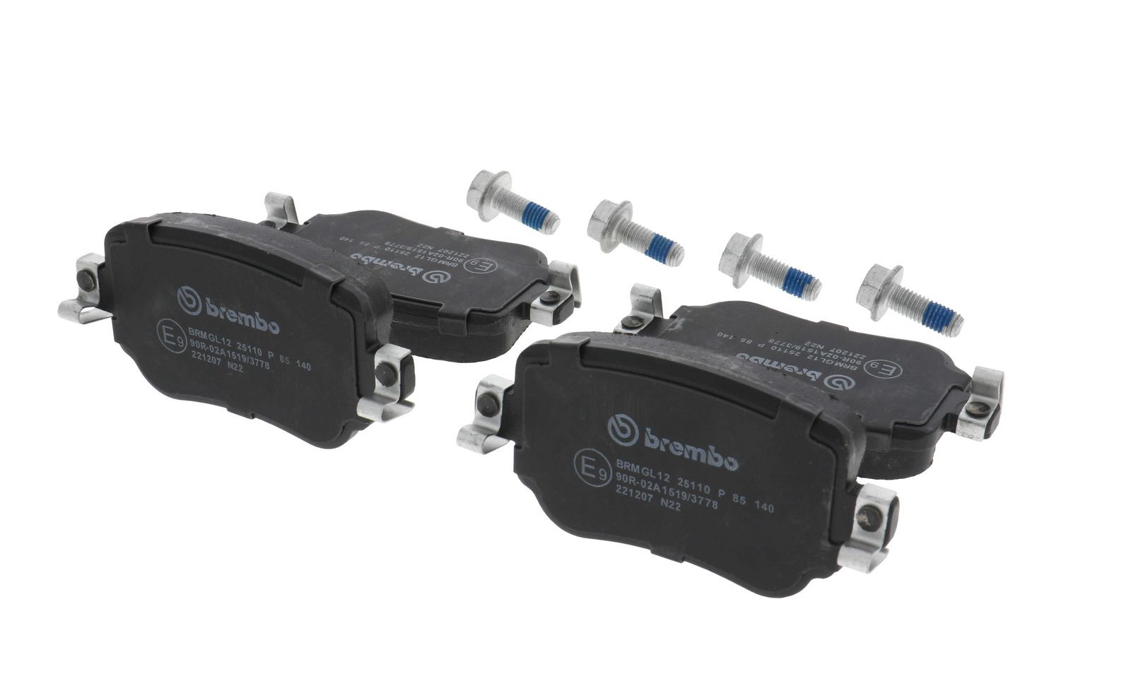 PRIME Low-Met Rear Disc Brake Pad Set - P85140_16