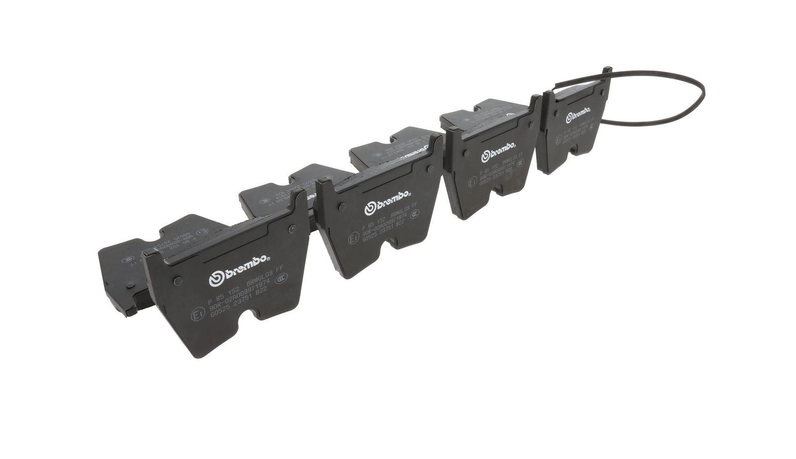 PRIME Low-Met Rear Disc Brake Pad Set - P85152_12