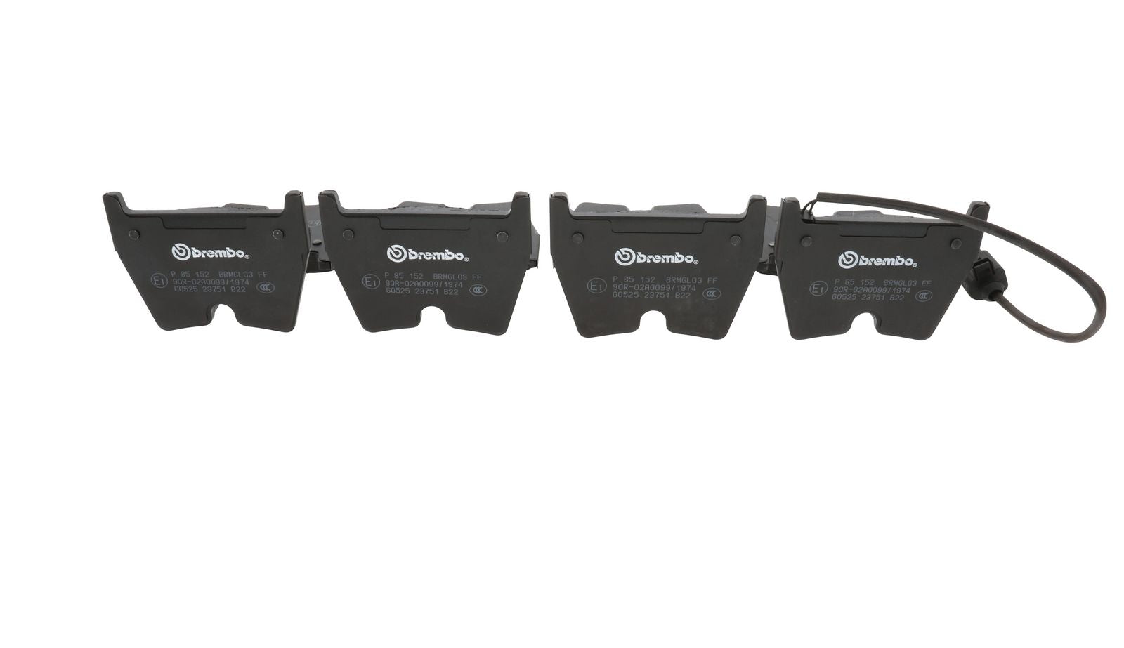 PRIME Low-Met Rear Disc Brake Pad Set - P85152_15