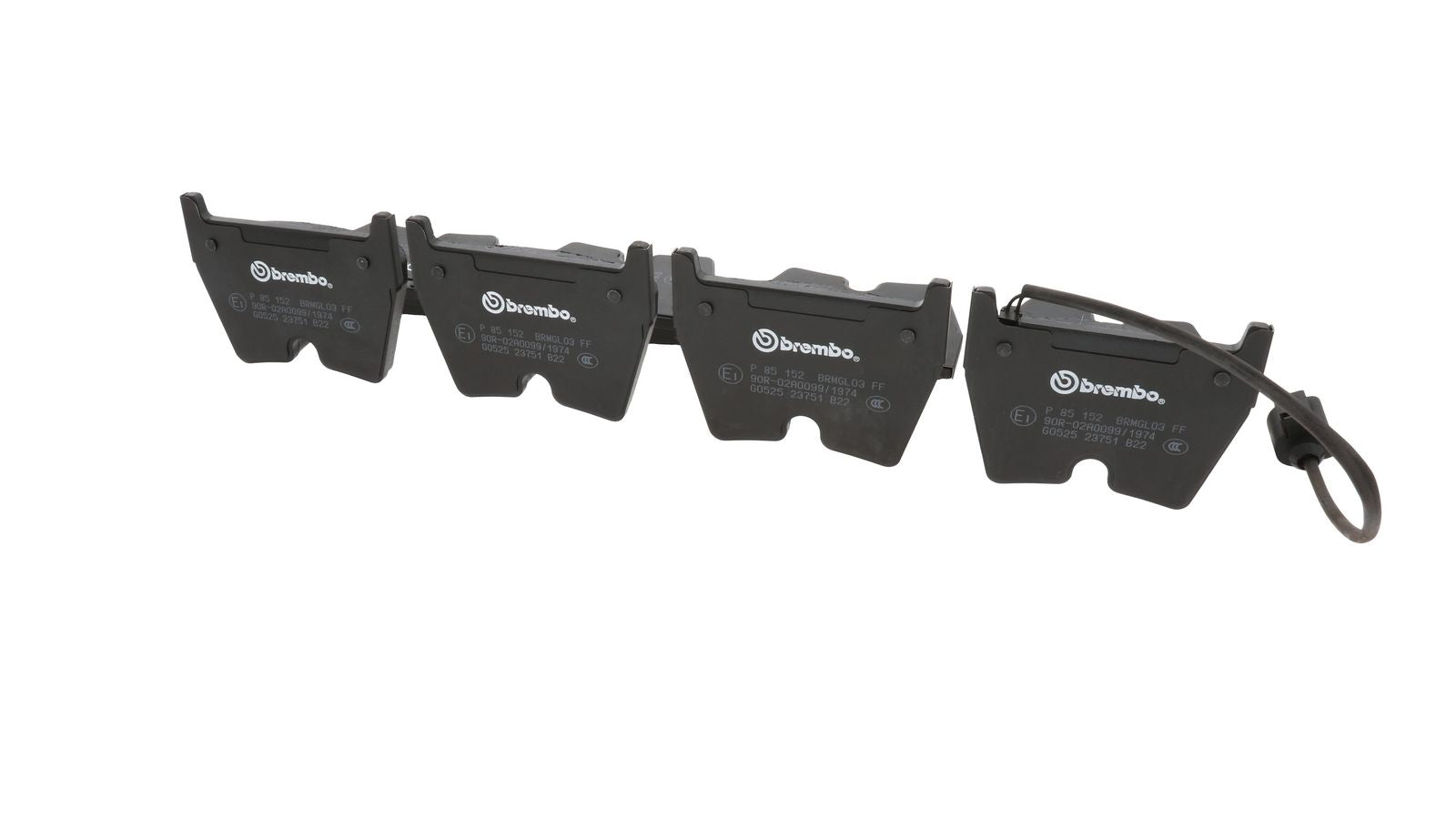PRIME Low-Met Rear Disc Brake Pad Set - P85152_16