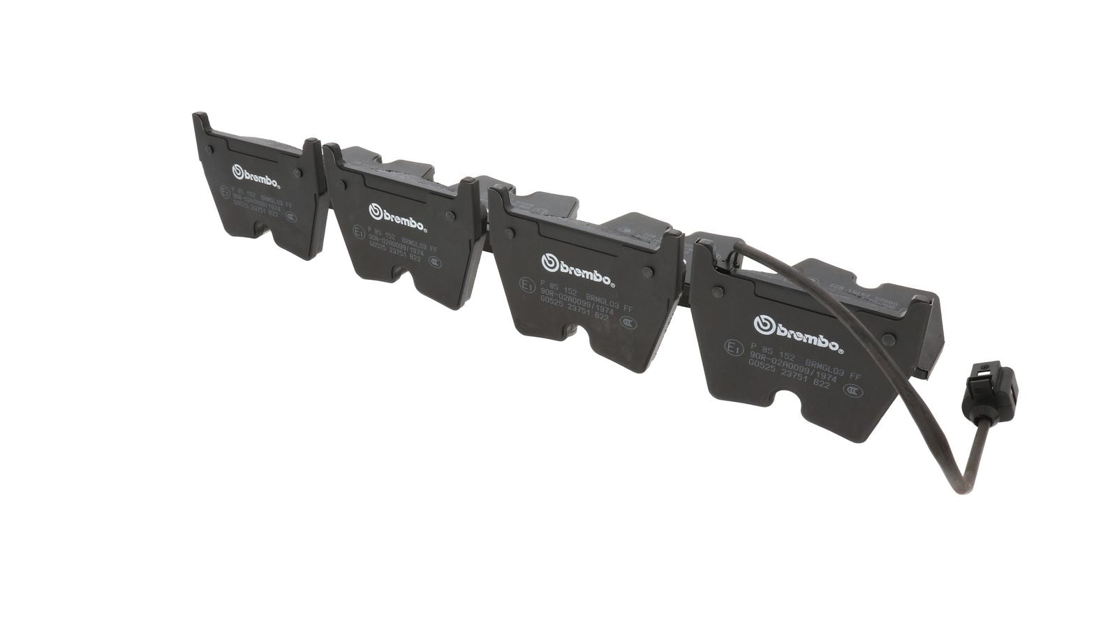PRIME Low-Met Rear Disc Brake Pad Set - P85152_17
