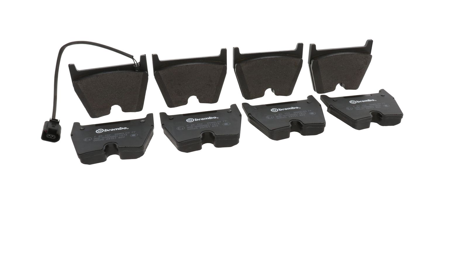 PRIME Low-Met Rear Disc Brake Pad Set - P85152_26