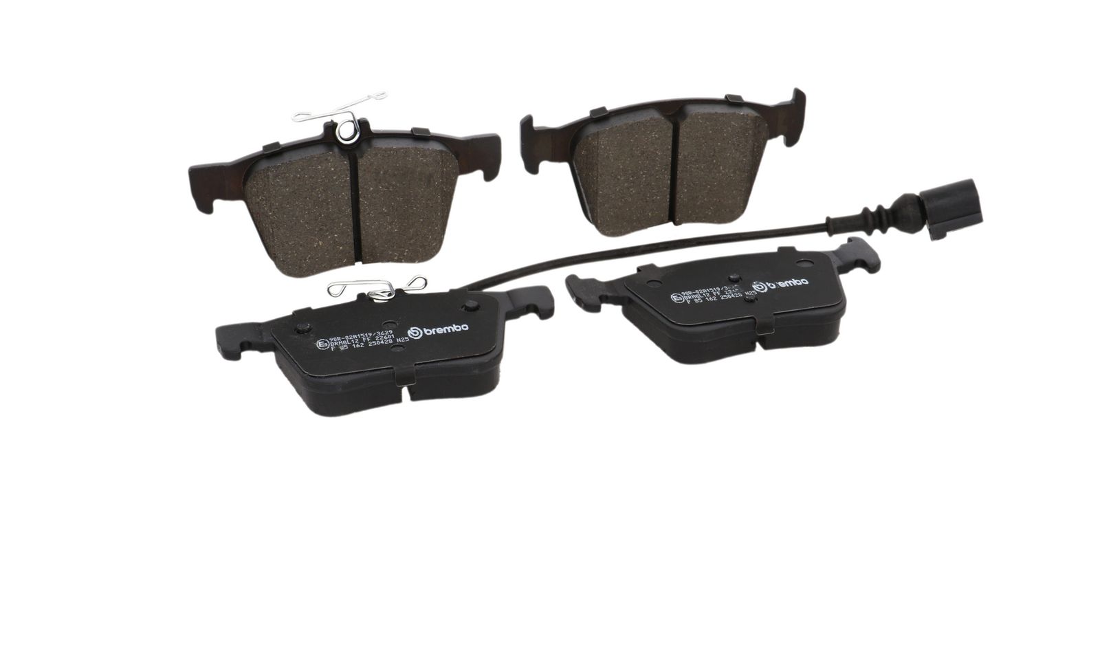 PRIME Low-Met Rear Disc Brake Pad Set - P85162_25