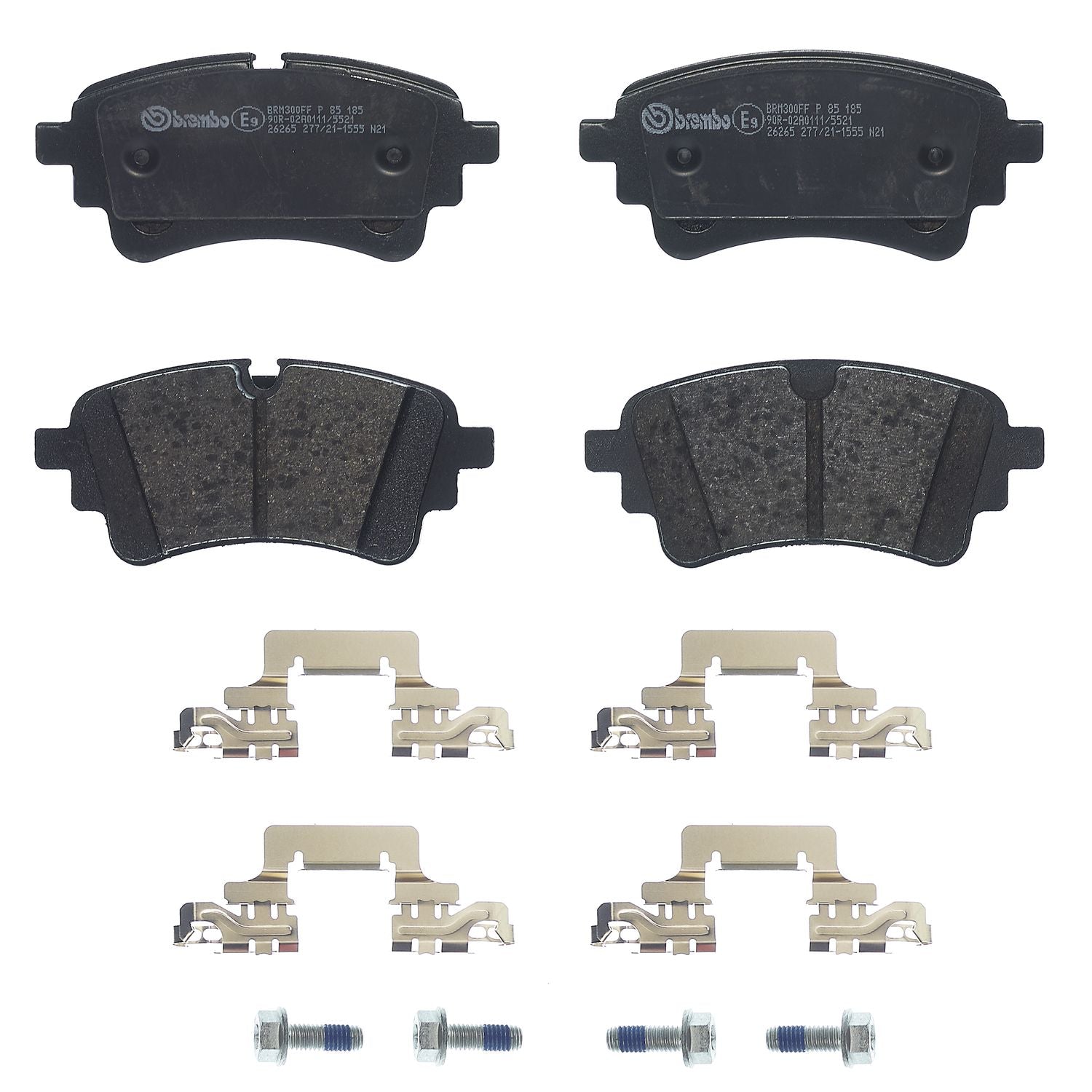 PRIME Low-Met Rear Disc Brake Pad Set - P85185_01