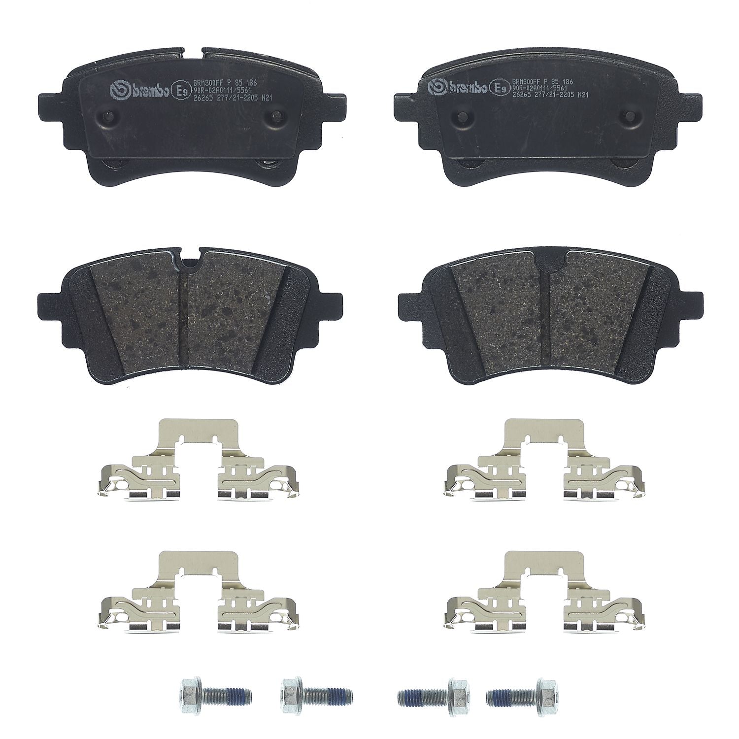 PRIME Low-Met Rear Disc Brake Pad Set - P85186_01
