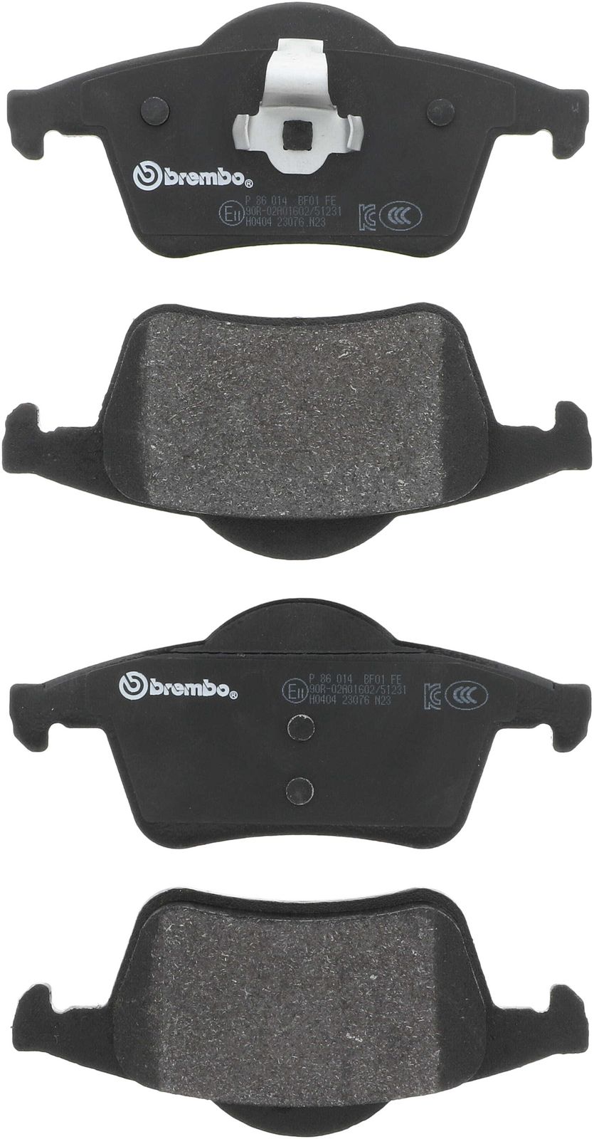 PRIME Low-Met Rear Disc Brake Pad Set - P86014_01