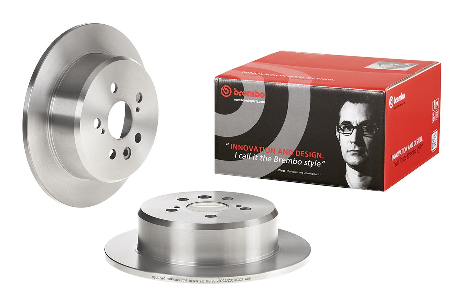 PRIME Rear Disc Brake Rotor - 08.5625.10_01