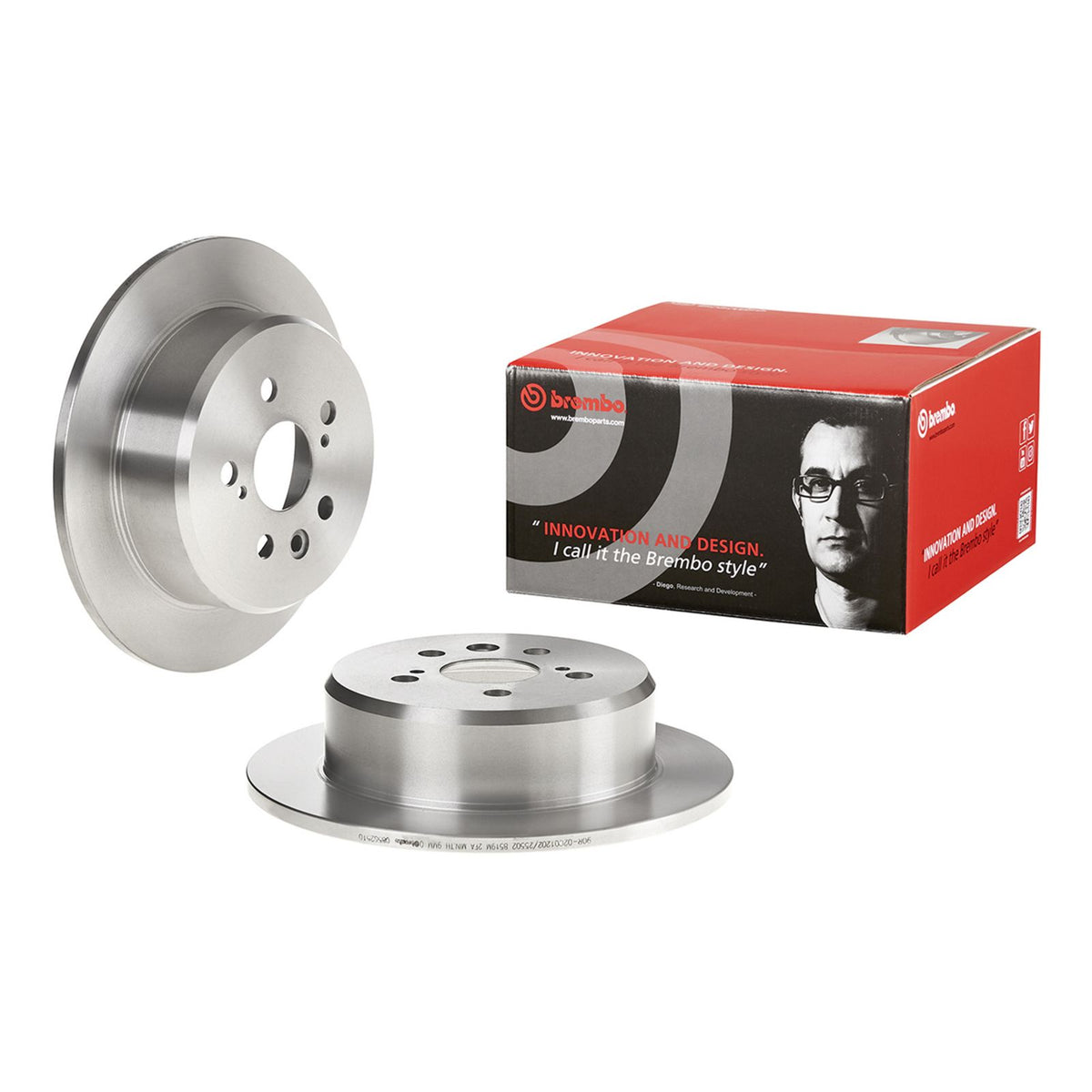 PRIME Rear Disc Brake Rotor - 08.5625.10_01