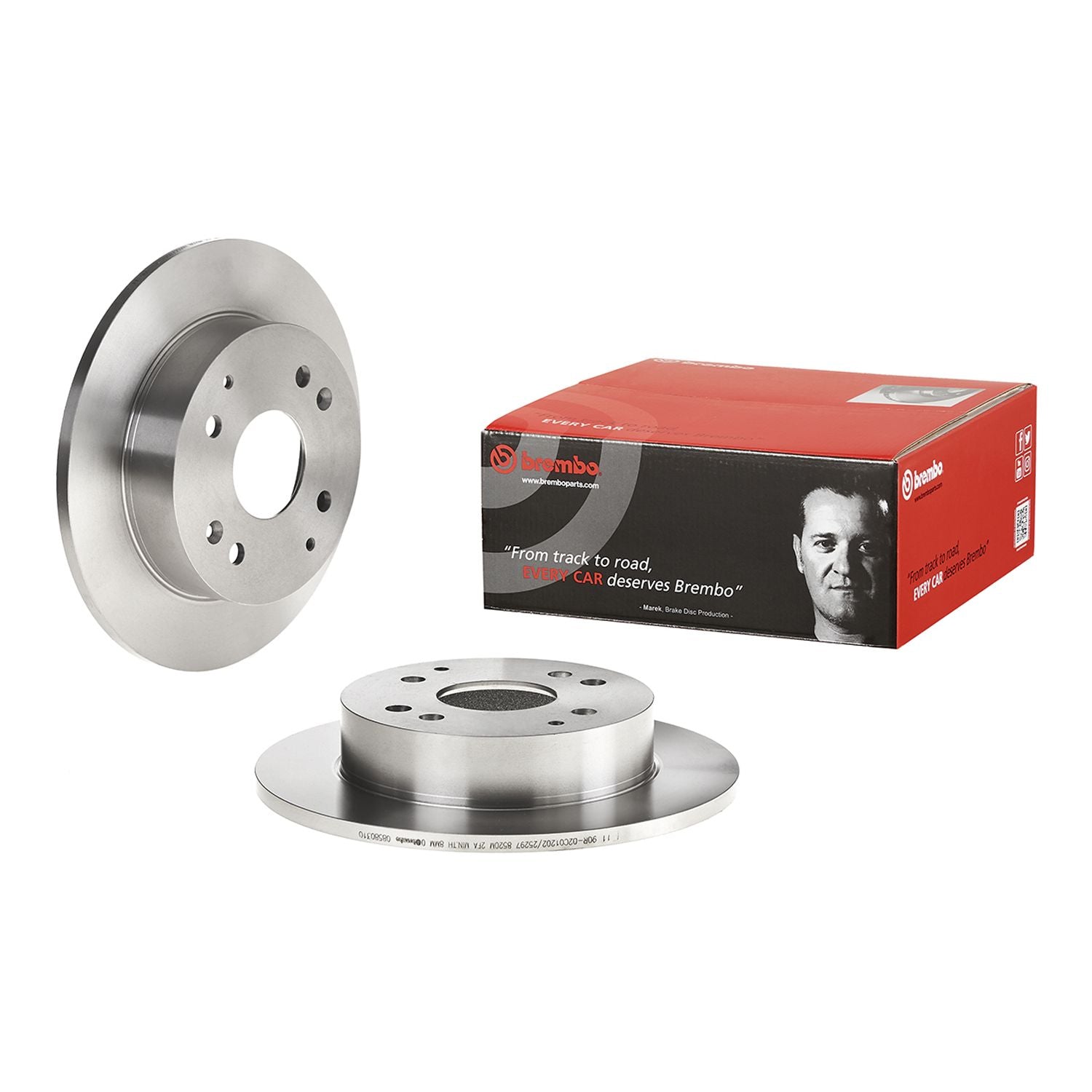 PRIME Rear Disc Brake Rotor - 08.5803.10_01
