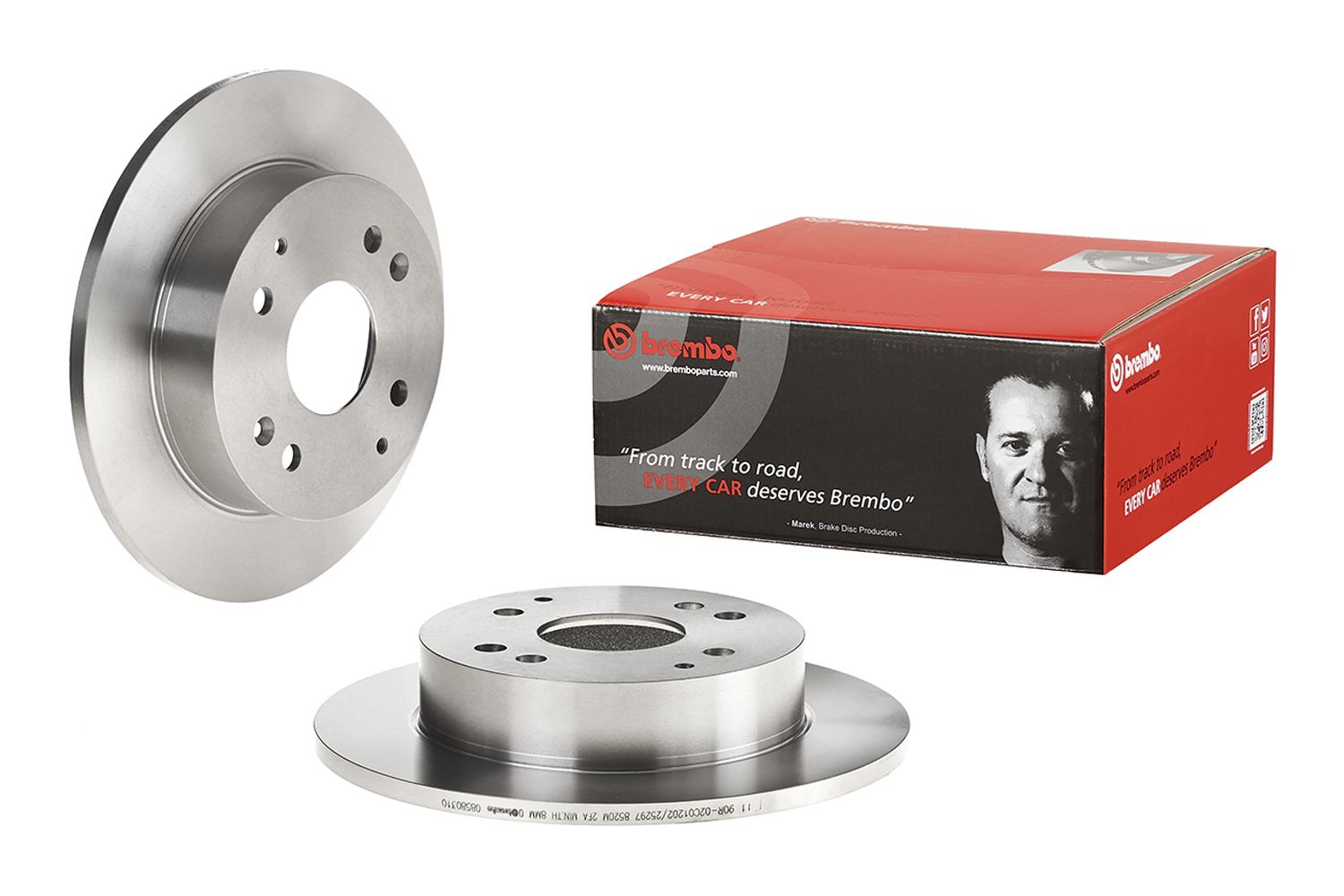 PRIME Rear Disc Brake Rotor - 08.5803.10_01