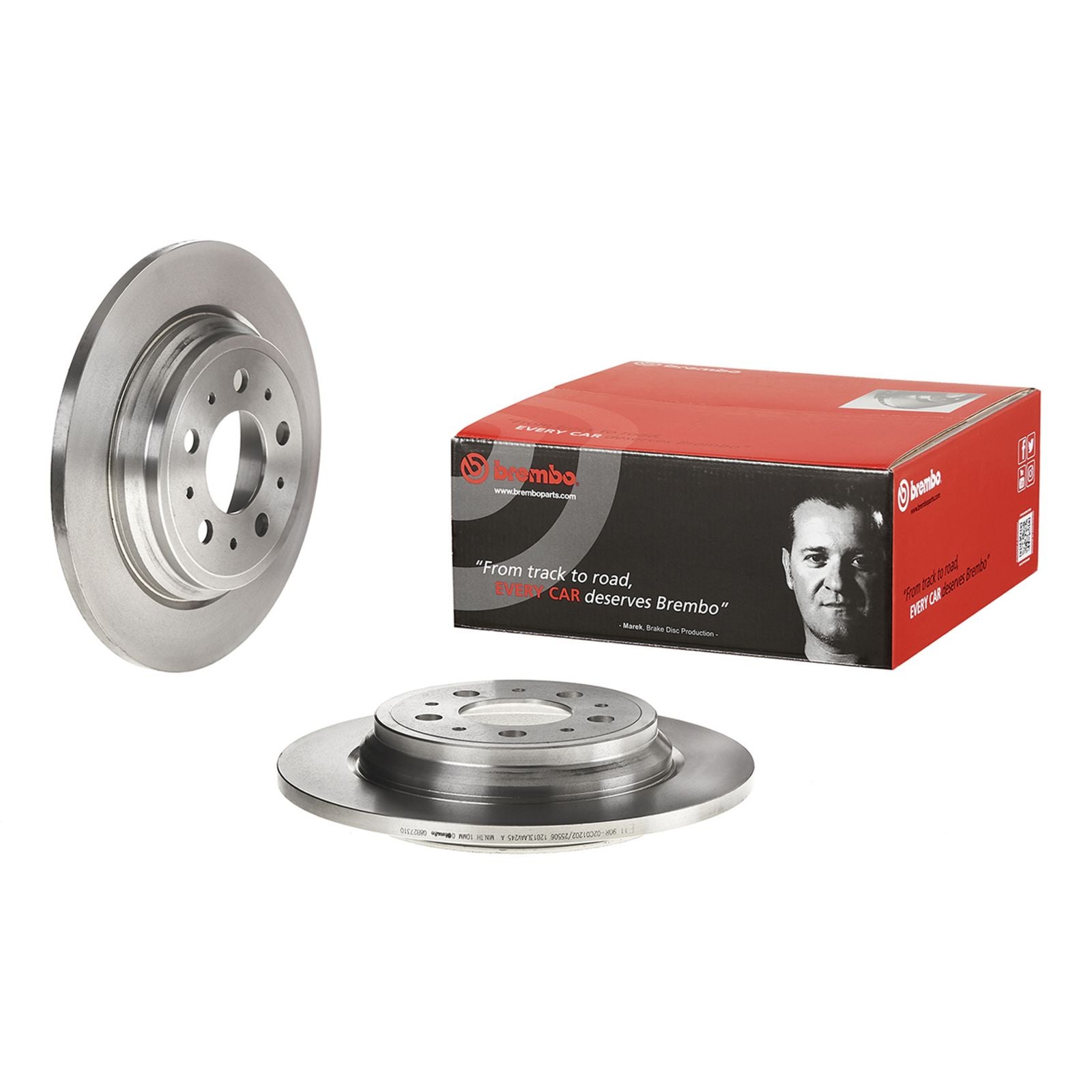 PRIME Rear Disc Brake Rotor - 08.B273.10_01