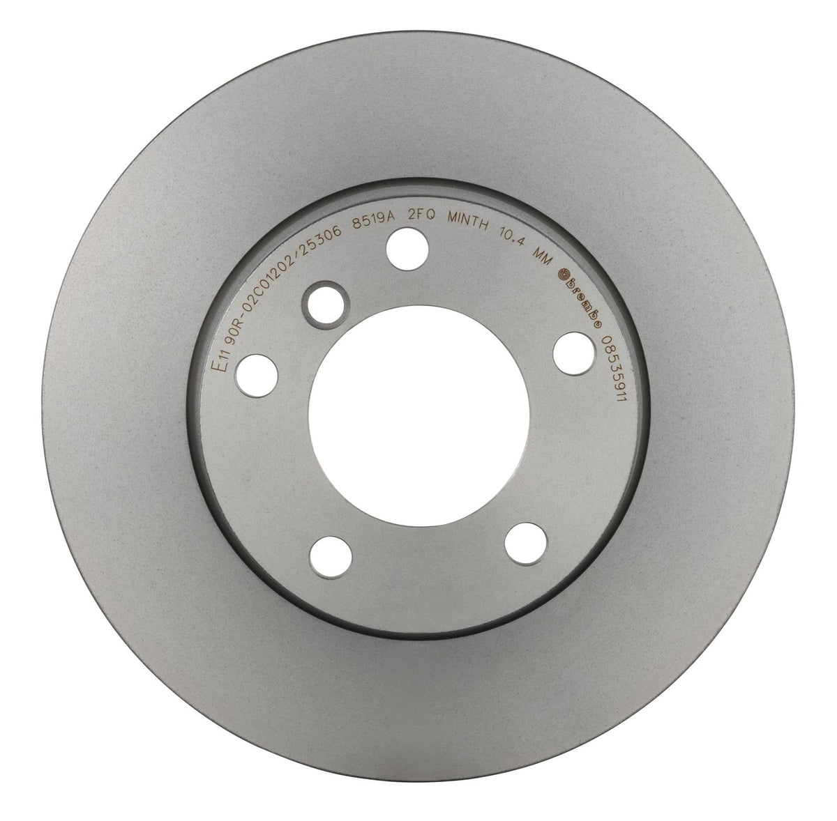 PRIME UV Coated Front Disc Brake Rotor - 08.5359.11_07