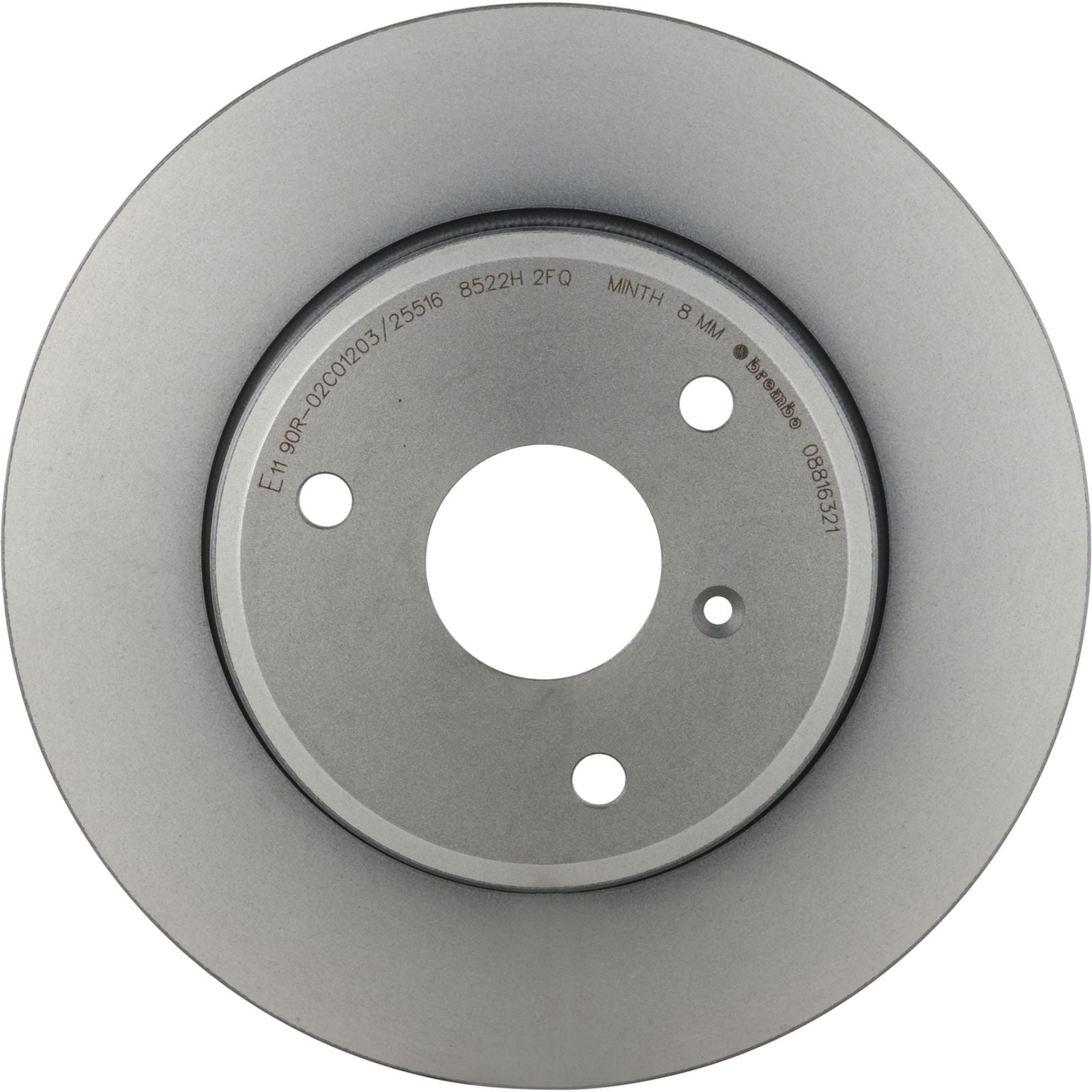 PRIME UV Coated Front Disc Brake Rotor - 08.8163.21_04
